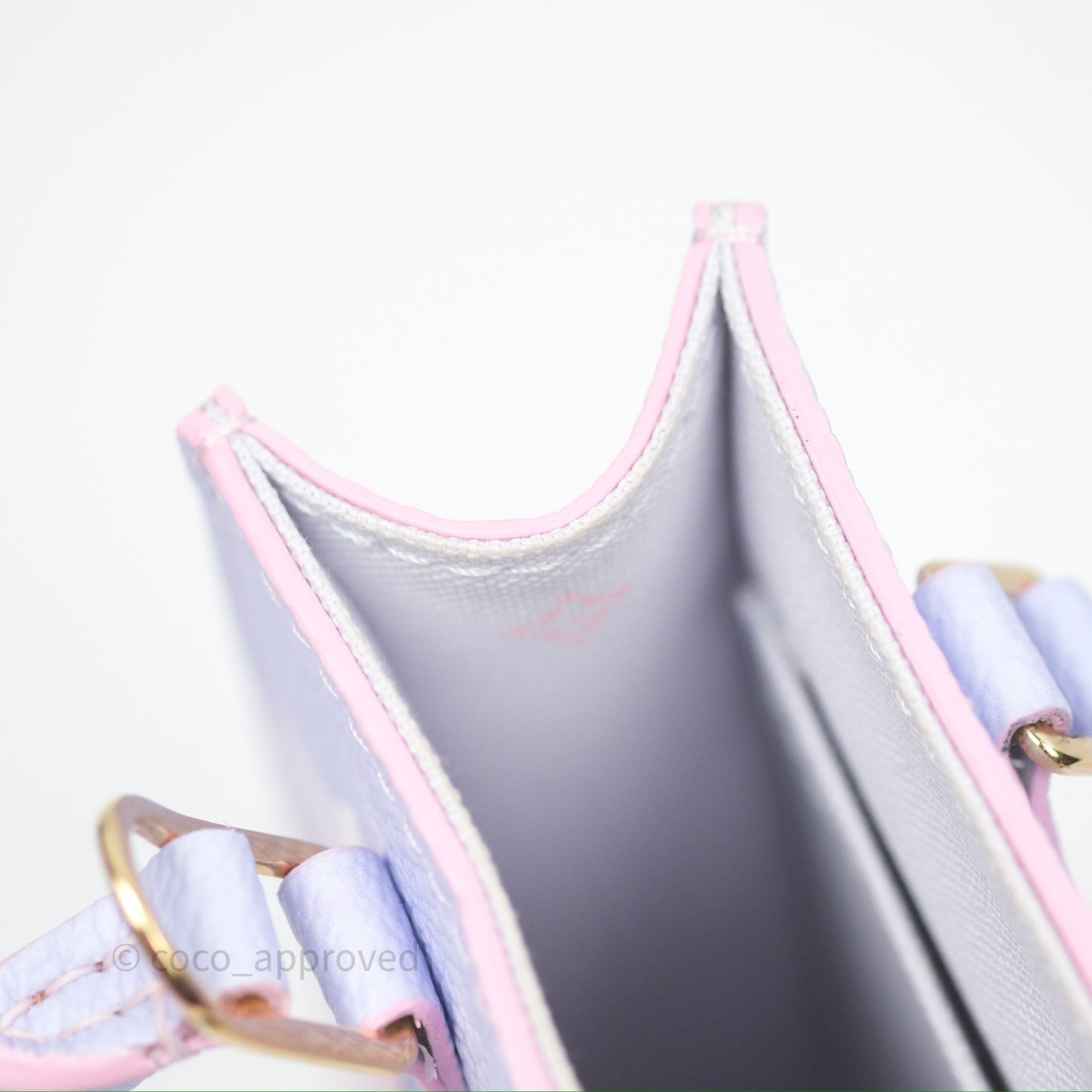 Louis Vuitton Petit Sac Plat Bag Sunrise Pastel