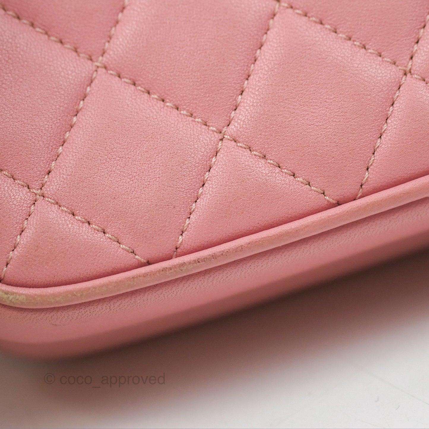 Chanel Citizen Chic Flap Bag Pink Lambskin Gold Hardware