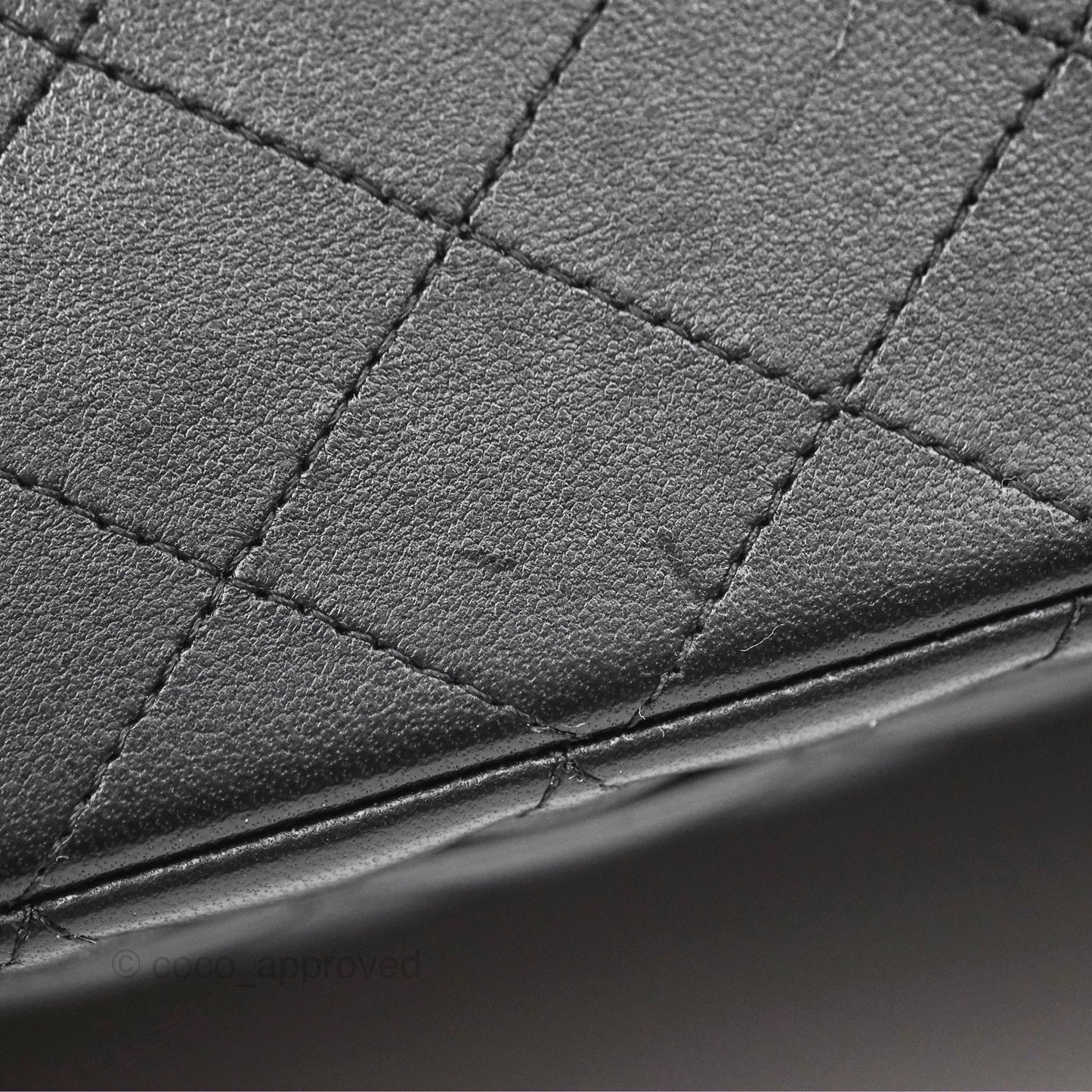 Chanel Small Classic Flap Quilted Black Lambskin Gold Hardware