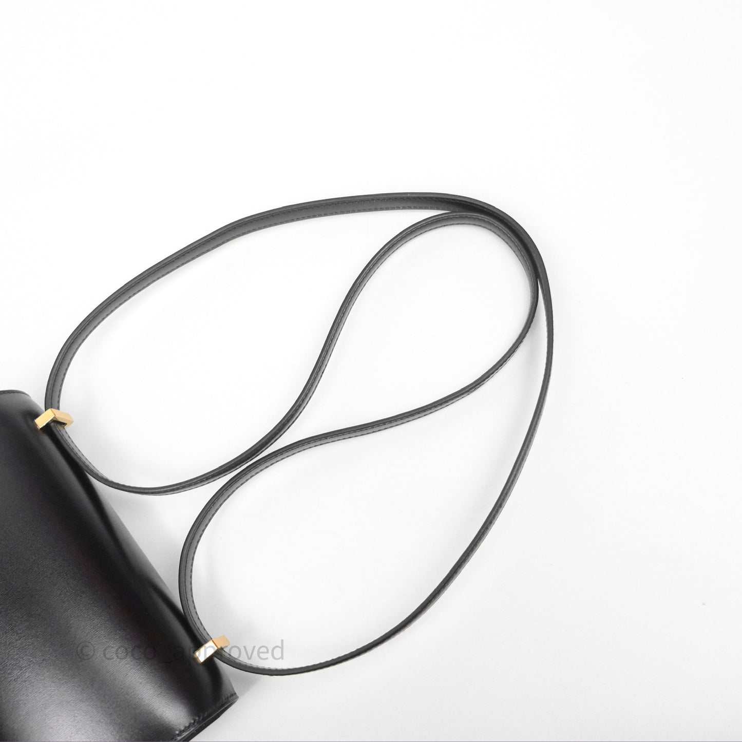 Hermès Constance Mini 18cm Mirror Black Noir 89 Box Leather Gold Hardware