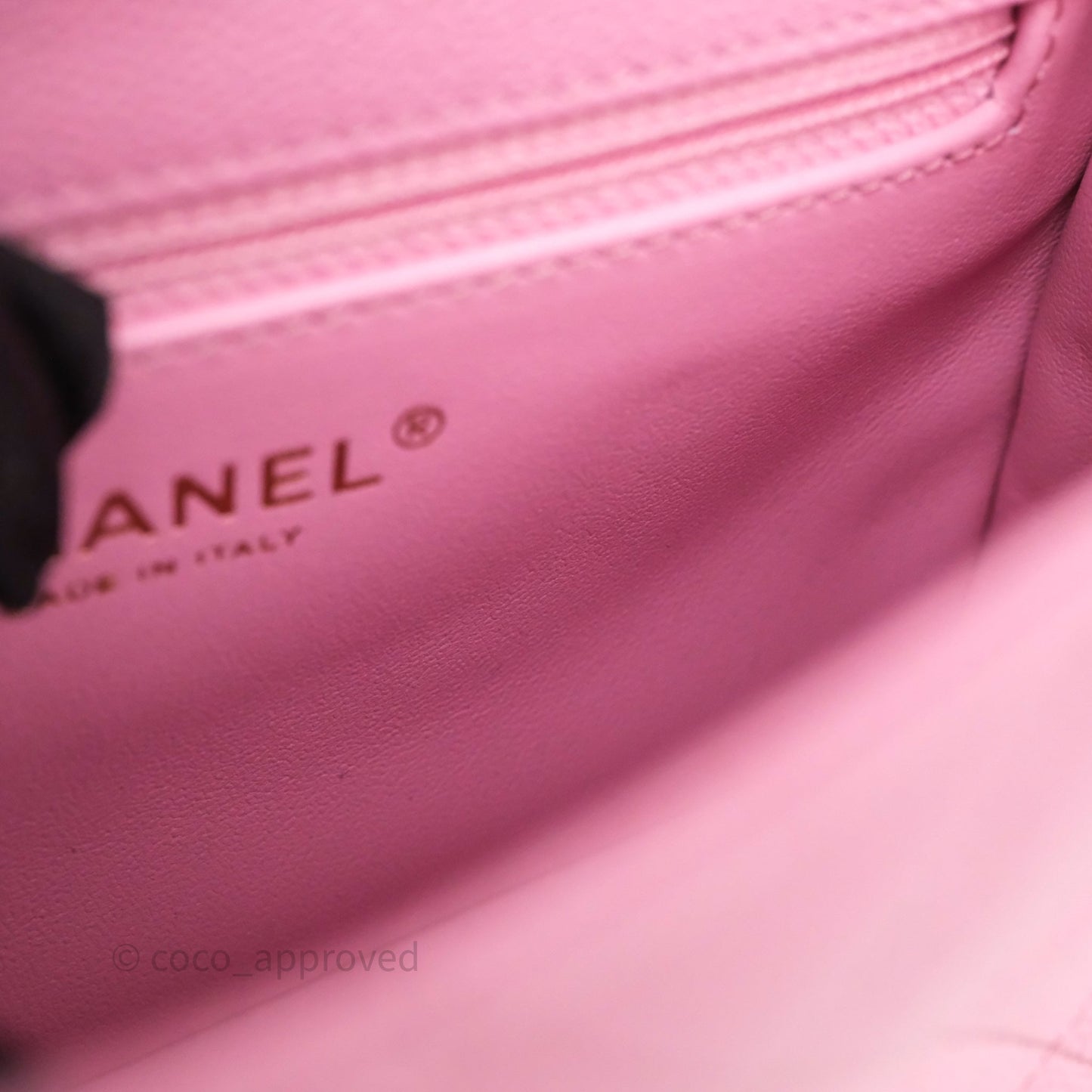 Chanel Heart Crush Mini Flap Bag Pink Caviar Aged Gold Hardware