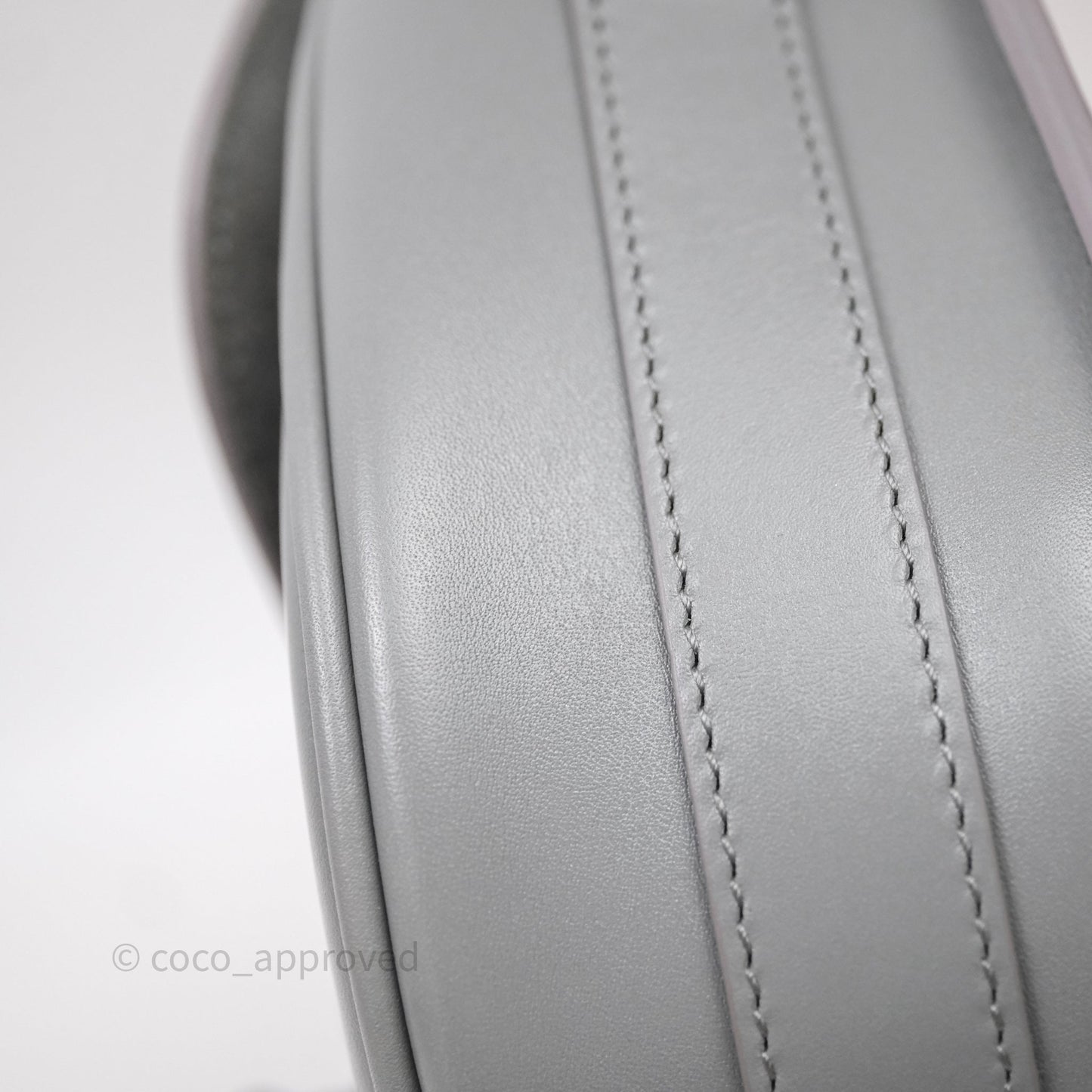 Christian Dior Medium Bobby Flap Grey Box Calfskin