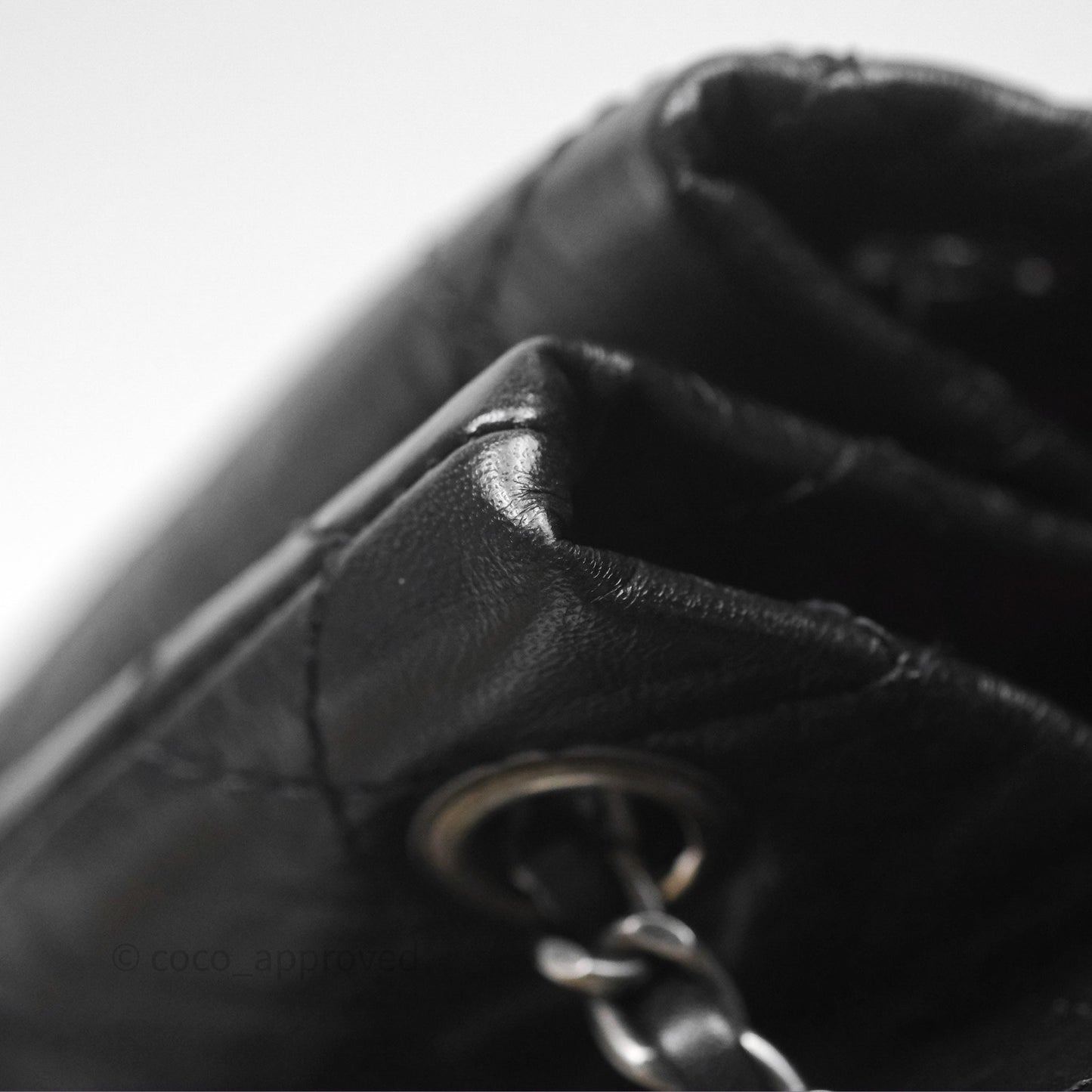 Chanel Small Gabrielle Backpack Black Aged Calfskin