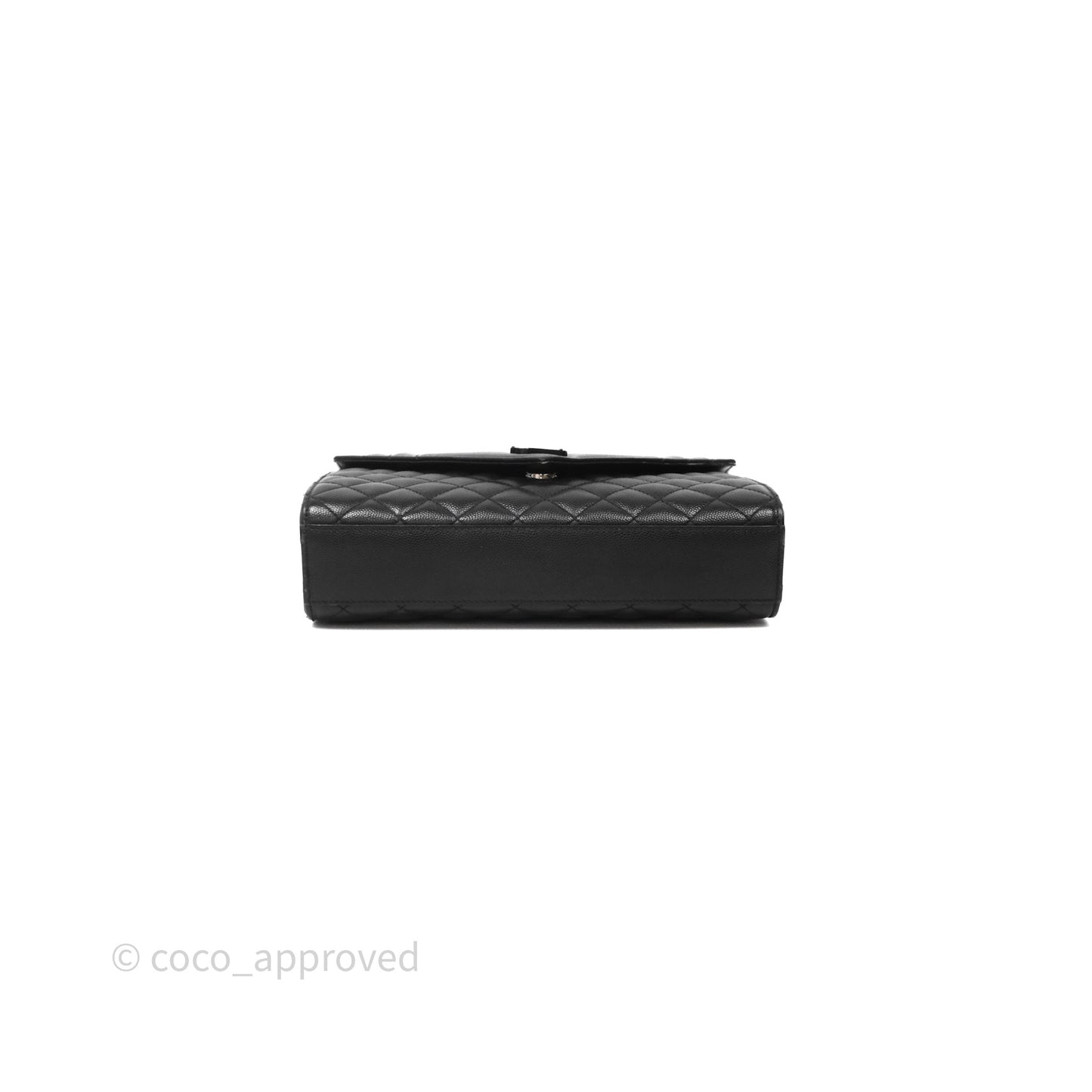 Saint Laurent Envelope Medium So Black Caviar