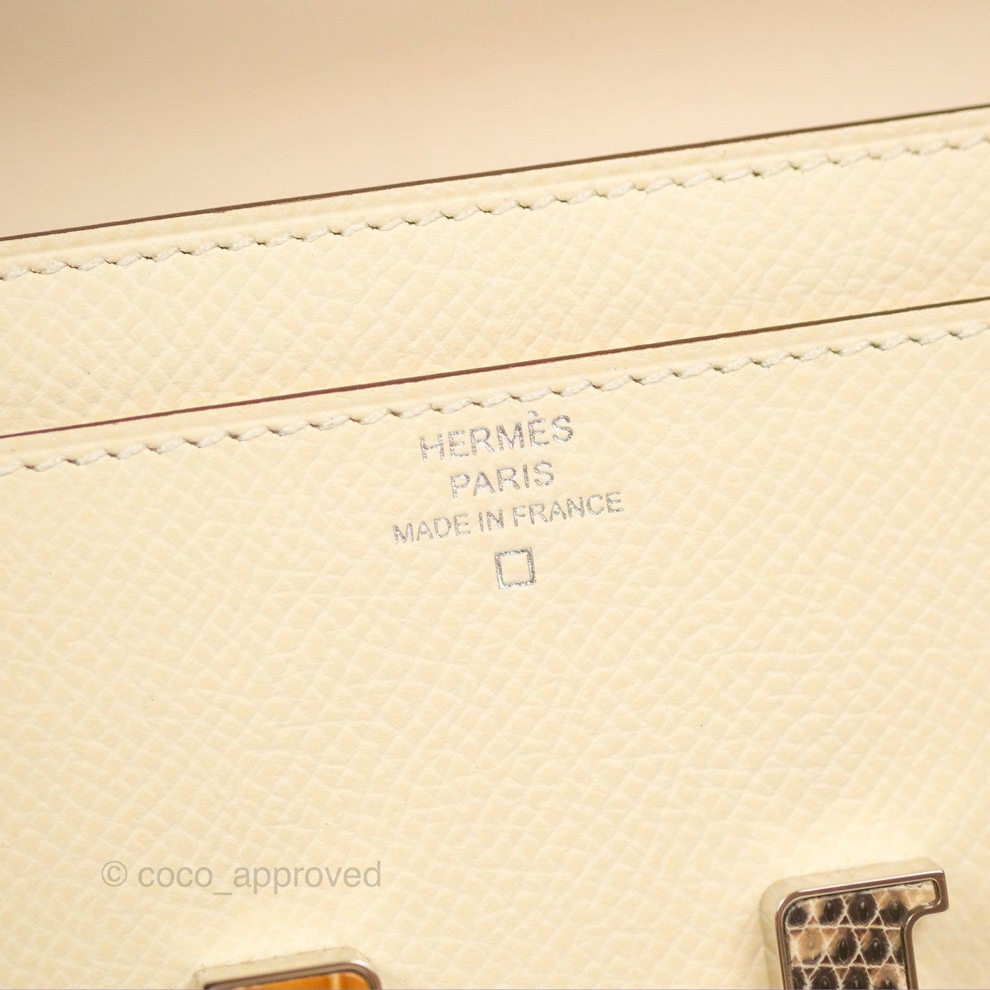 Hermès Constance Long To Go Wallet Nata Epsom Tabac Cam/ Beige Sar/ Ombre Alligator Missi