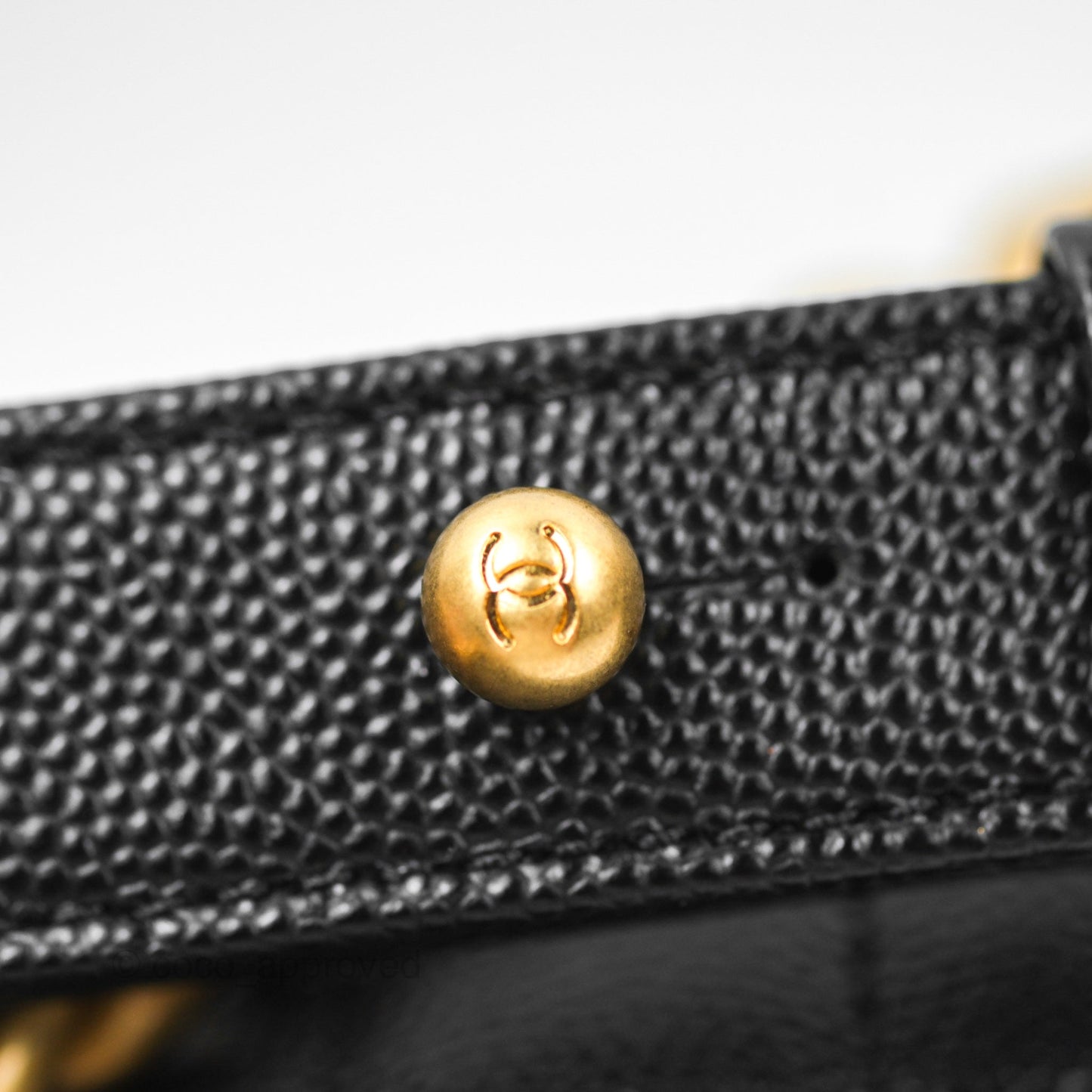 Chanel Small Boy Black Caviar Gold Hardware