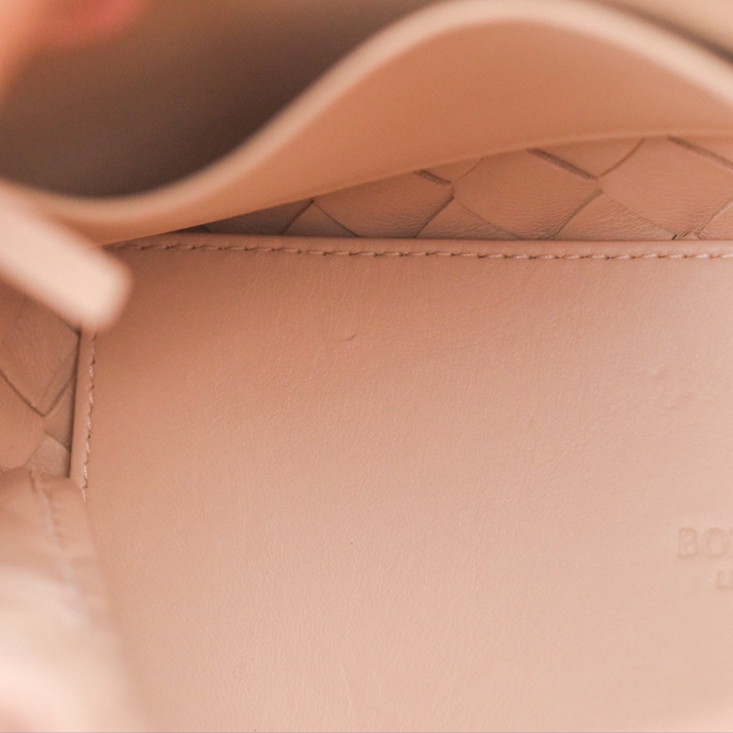 Bottega Veneta Small Andiamo Bag Lotus Intrecciato Lambskin