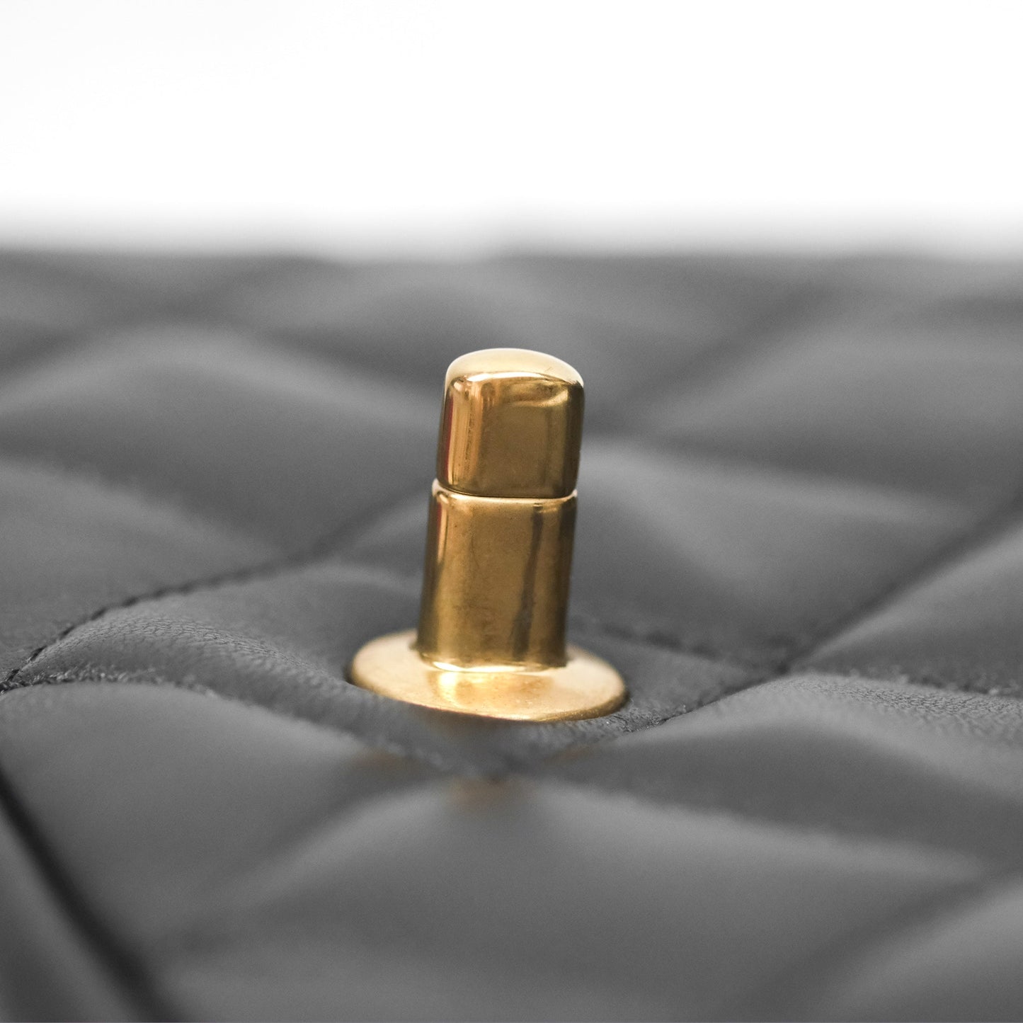 Chanel Mini Flap Bag With Heart CC Charm Black Lambskin Aged Gold Hardware 22B