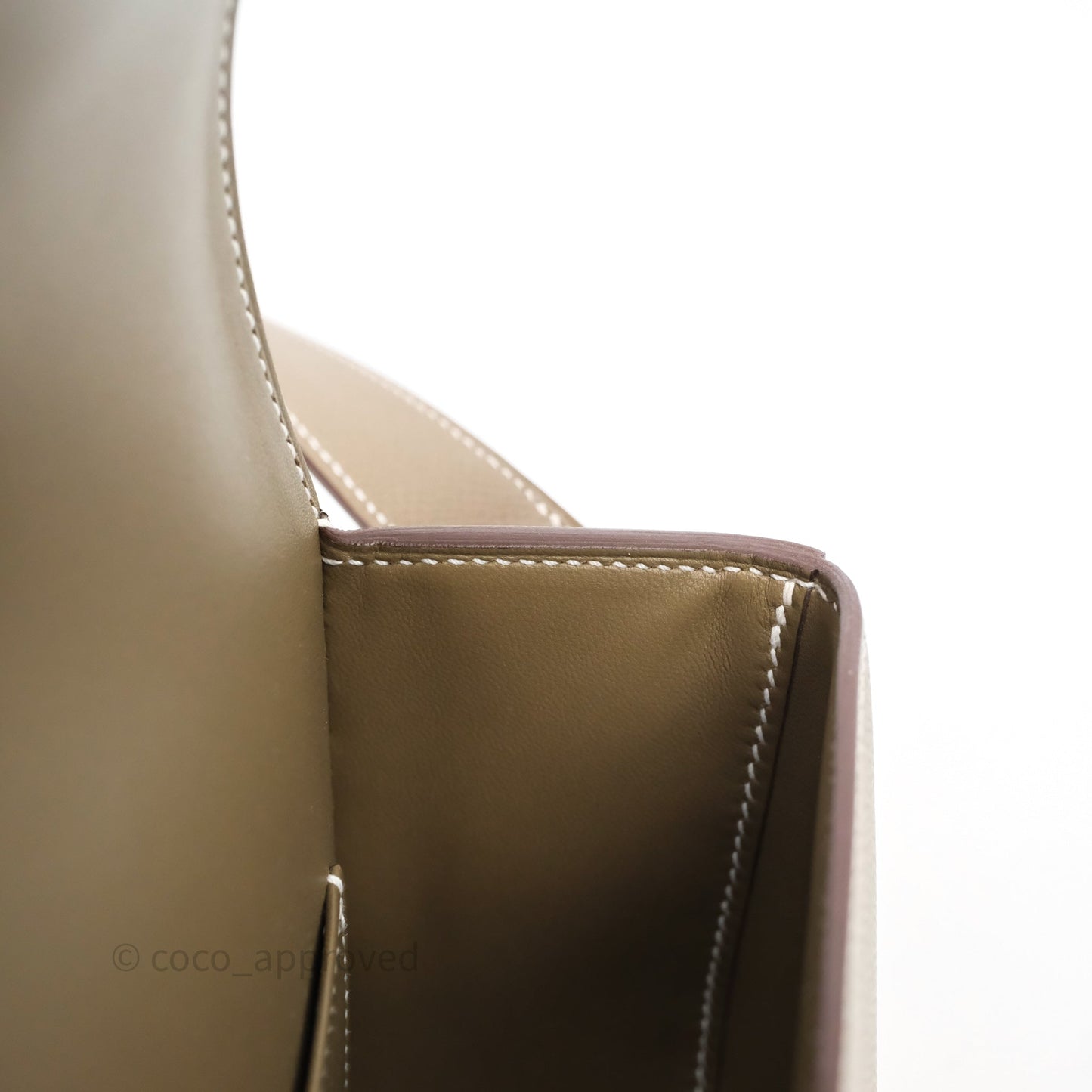 Hermès Della Cavalleria Elan Bag Etoupe Gold Hardware