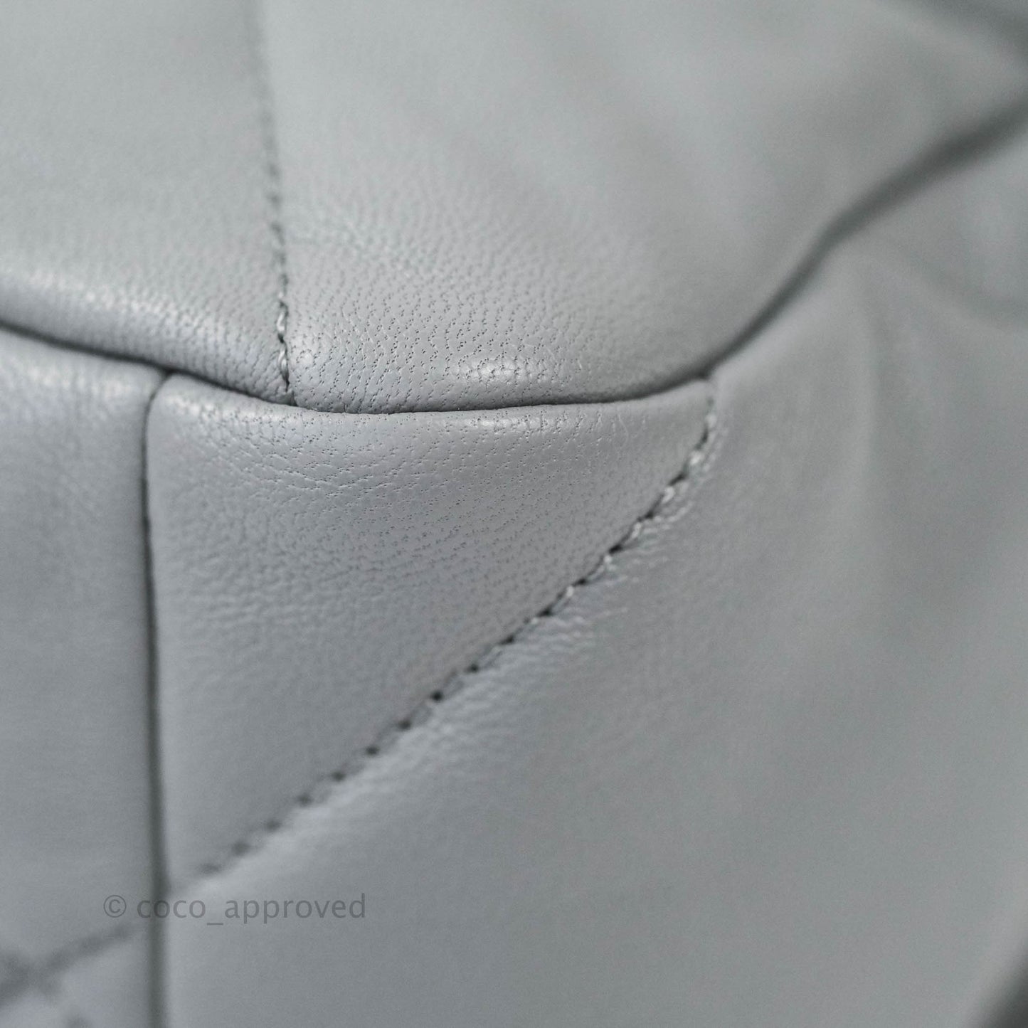 Chanel 19 Medium Grey Mixed Hardware Goatskin