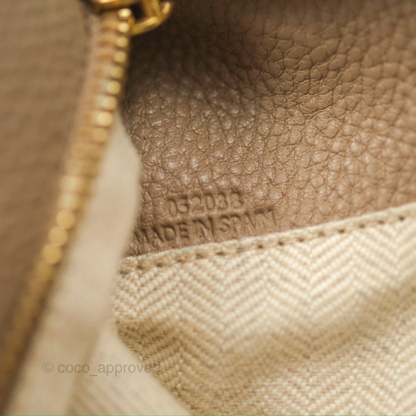 Loewe Small Puzzle Bag Sand Mink Grained Calfskin