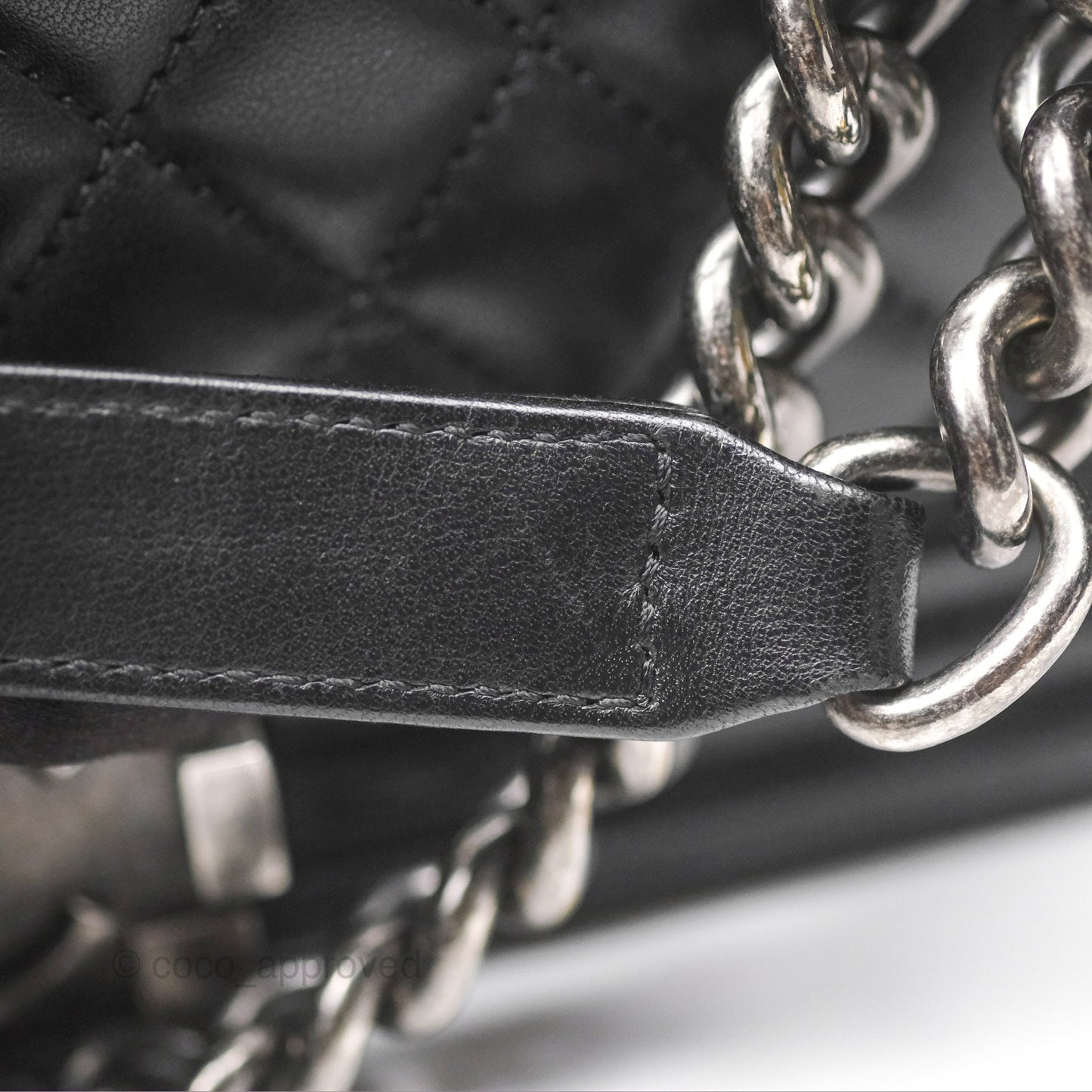 Chanel Medium Boy Quilted Black Lambskin Ruthenium Hardware