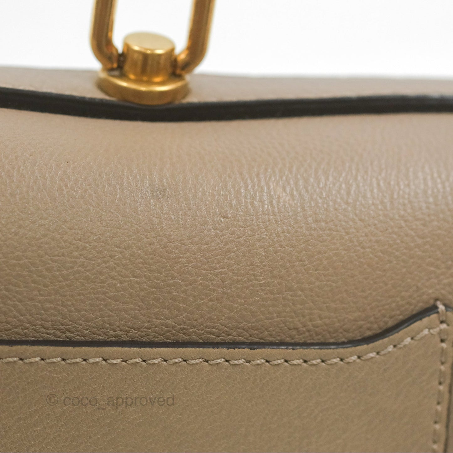Chloé Nile Minaudière Bracelets Bag Motty Grey Calfskin