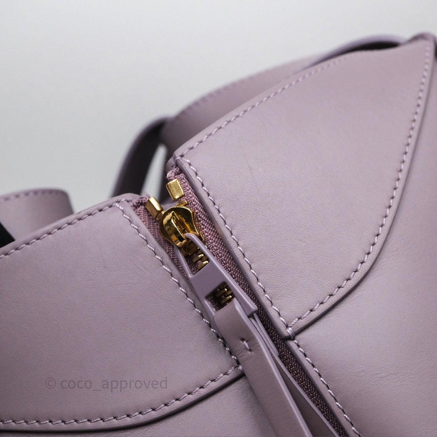 Loewe Small Hammock Shoulder Bag Calfskin Purple