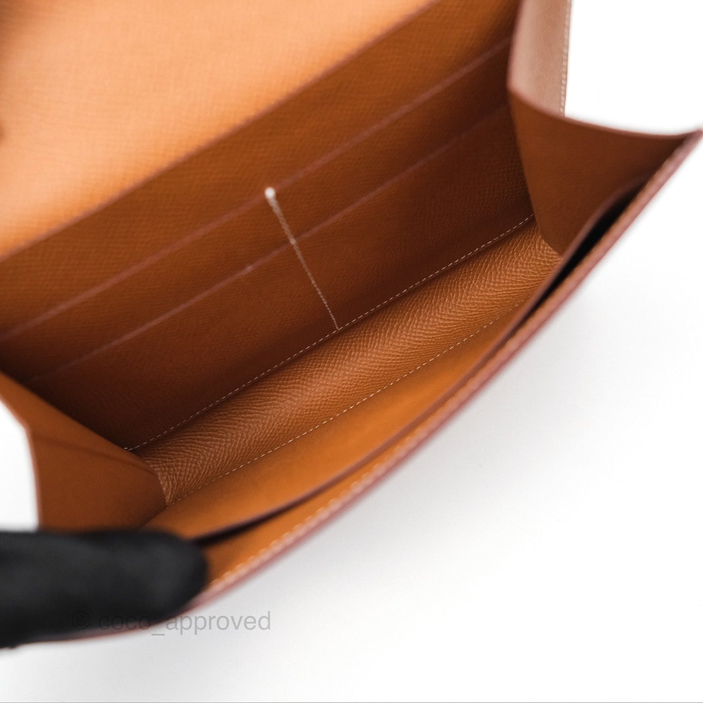 Hermès Clic 16 Wallet On Chain Gold Epsom Gold Hardware