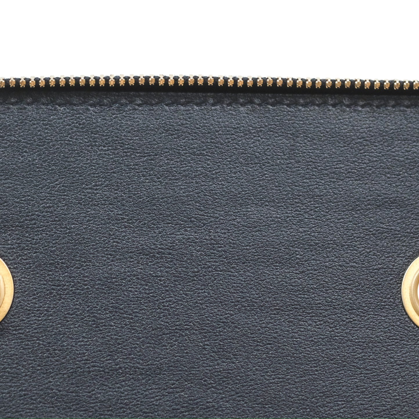 Chanel All Slide Vanity with Adjustable Chain Navy Lambskin Aged Gold Hardware