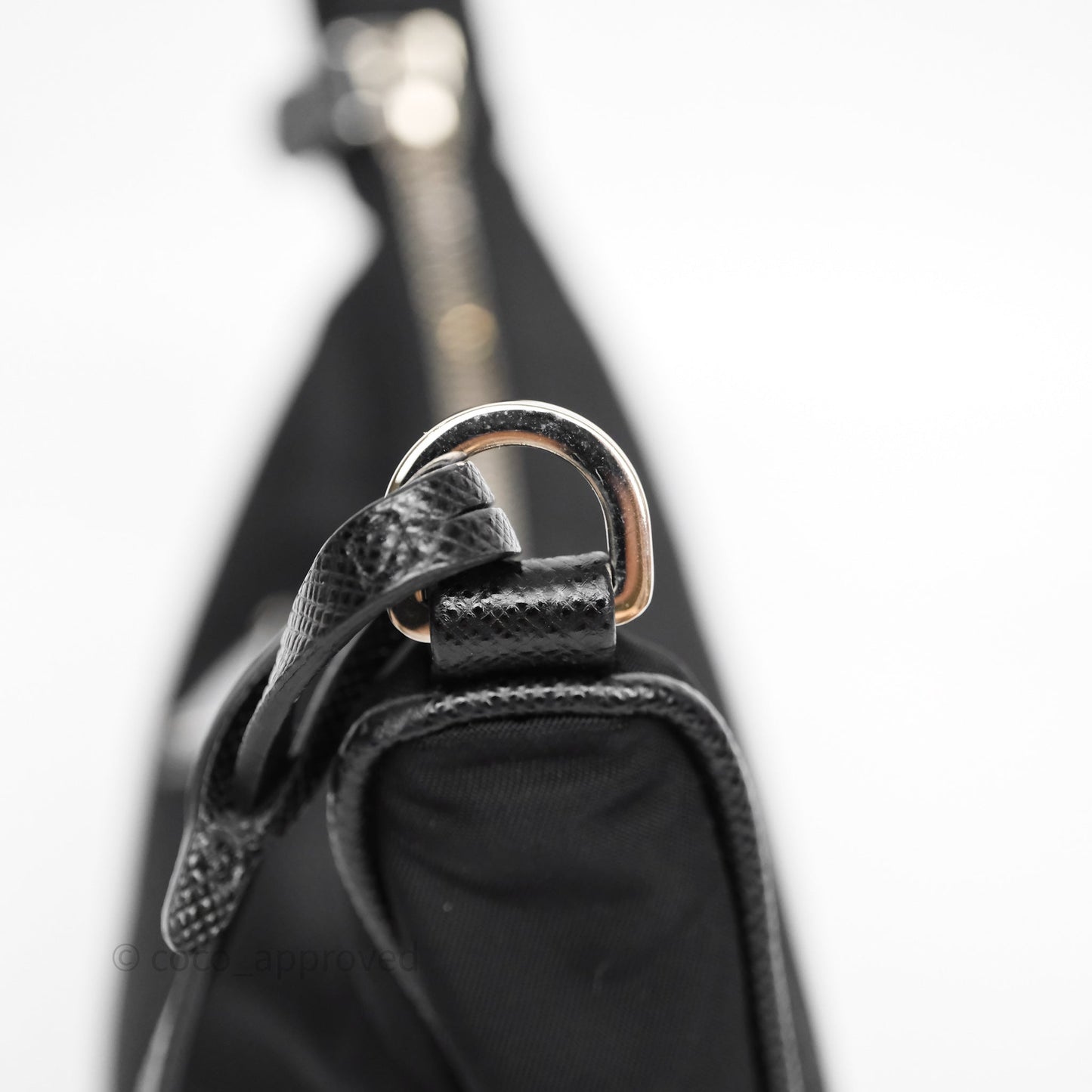 Prada Nylon Re-Edition 2005 Shoulder Bag Black