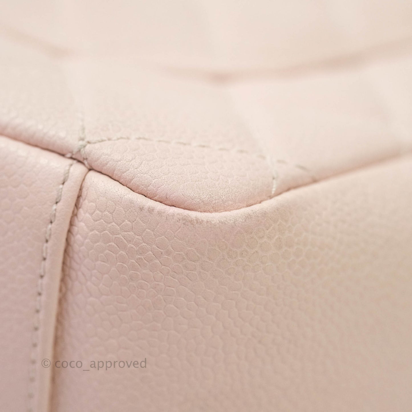 Chanel GST Pink Caviar Silver Hardware
