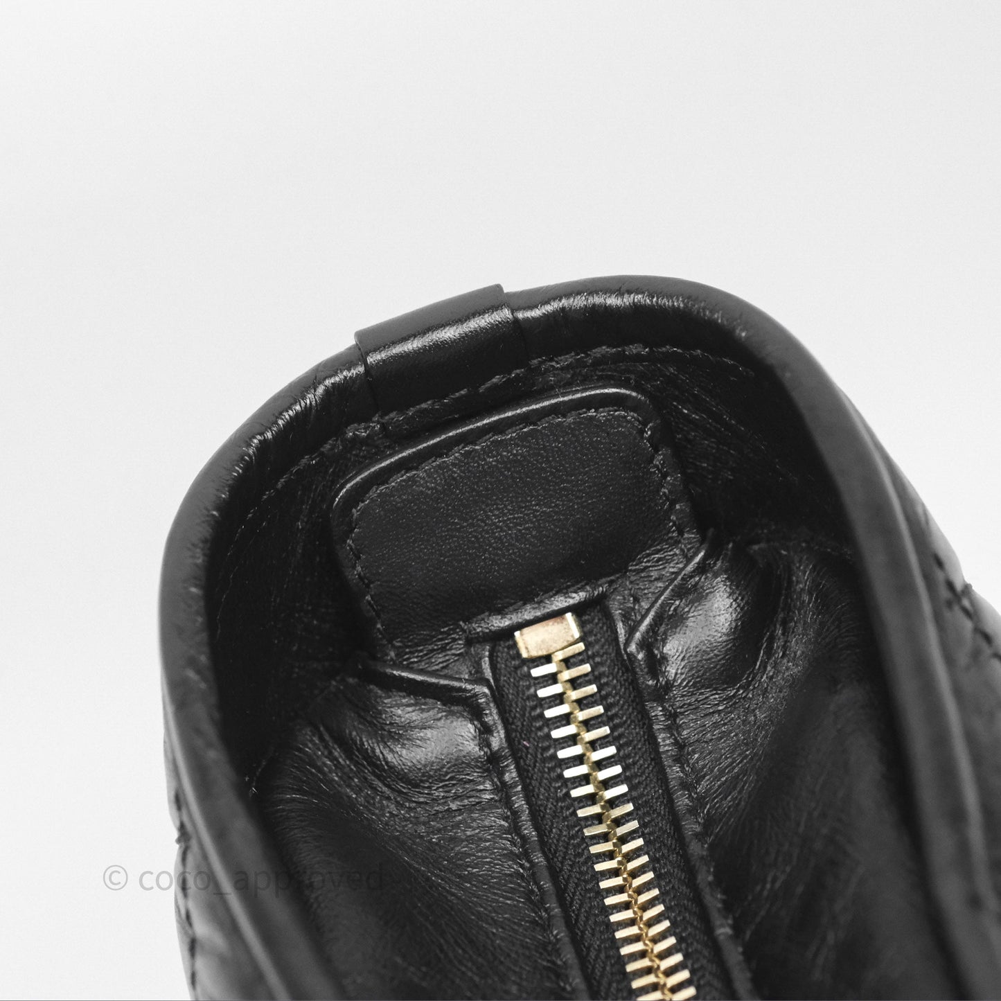 Chanel Large Gabrielle Hobo Black Aged Calfskin Mixed Hardware