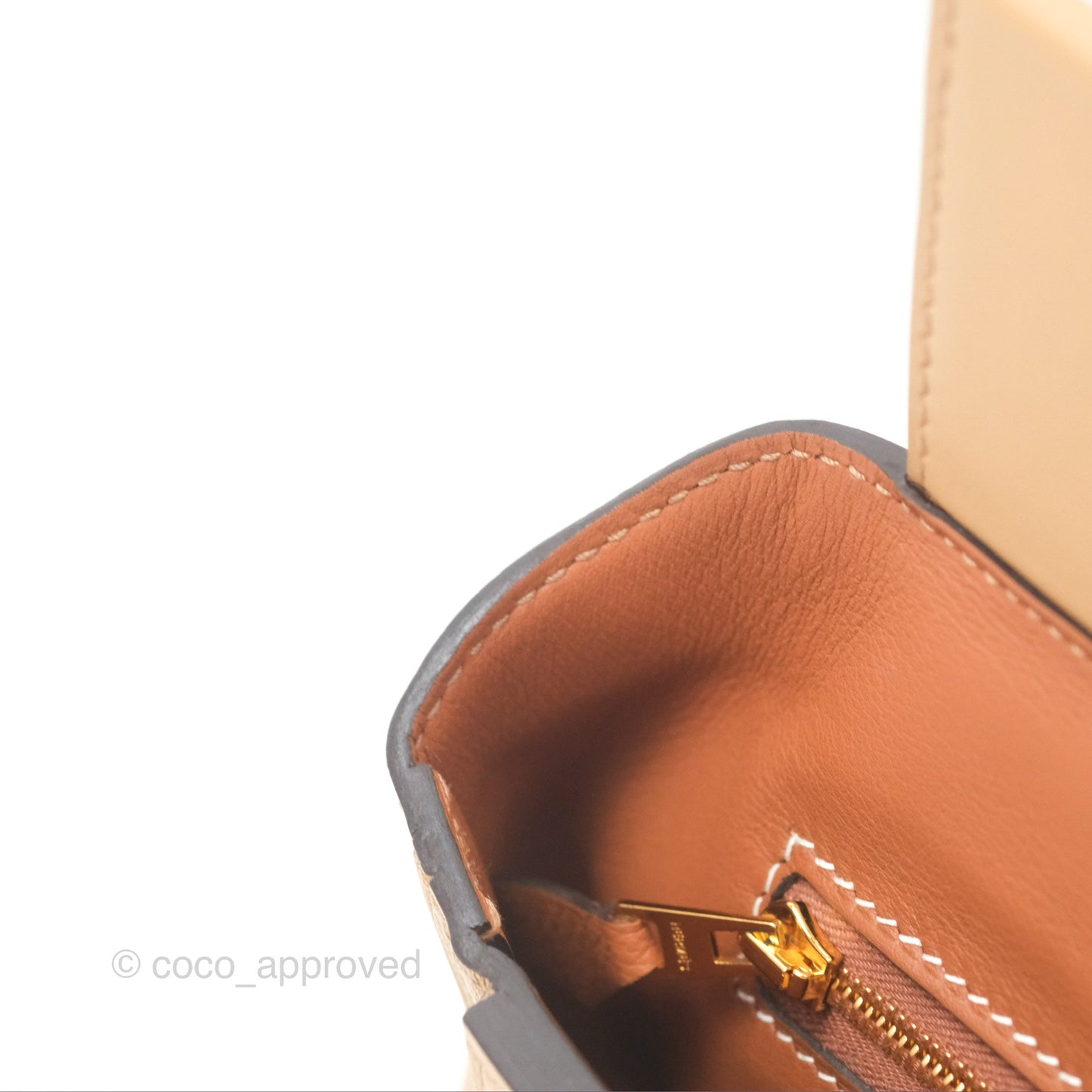 Hermès 24/24 21 Mini Chai 0M Fauve 34 Evercolor Gold Hardware