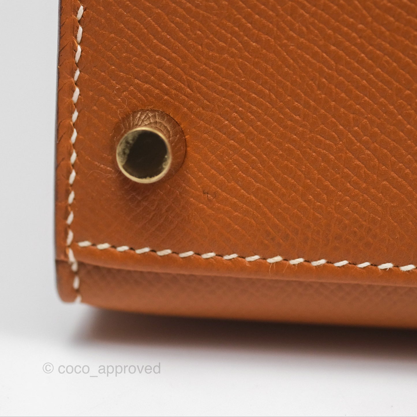 Hermès Kelly 28 Sellier Gold 37 Epsom Gold Hardware