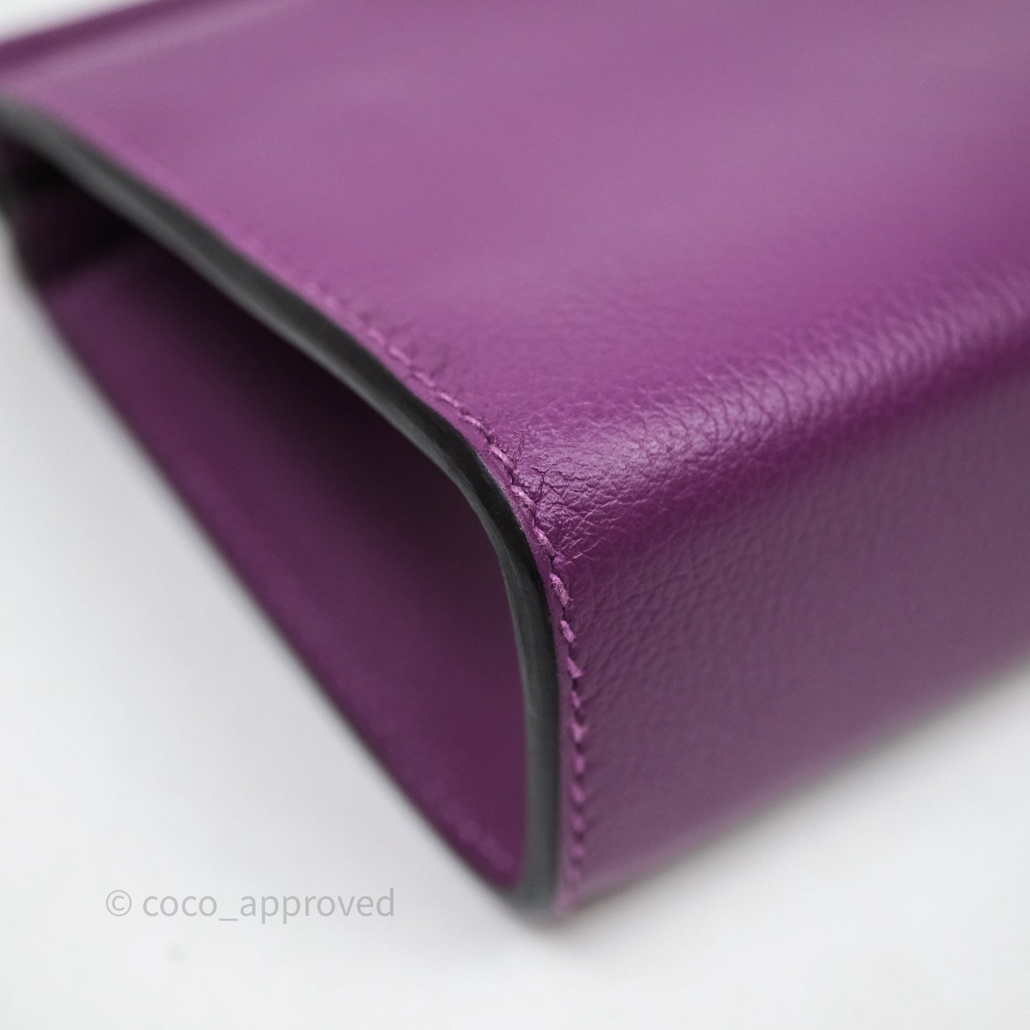 Hermes Clic H Bag Anemone P9 Veau Evercolor Palladium Hardware