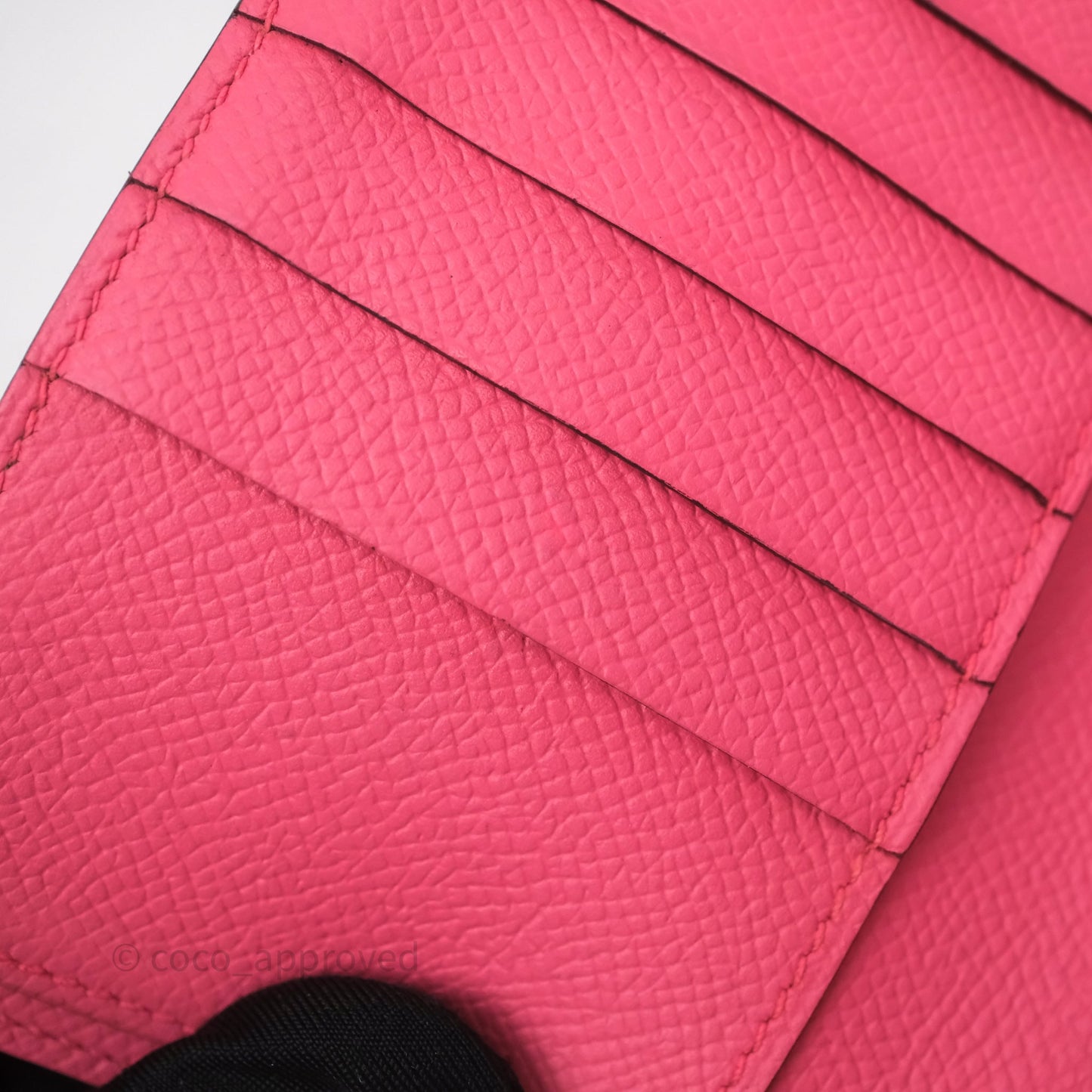 Hermès Kelly Depliant Medium Wallet Rose Epsom Gold Hardware