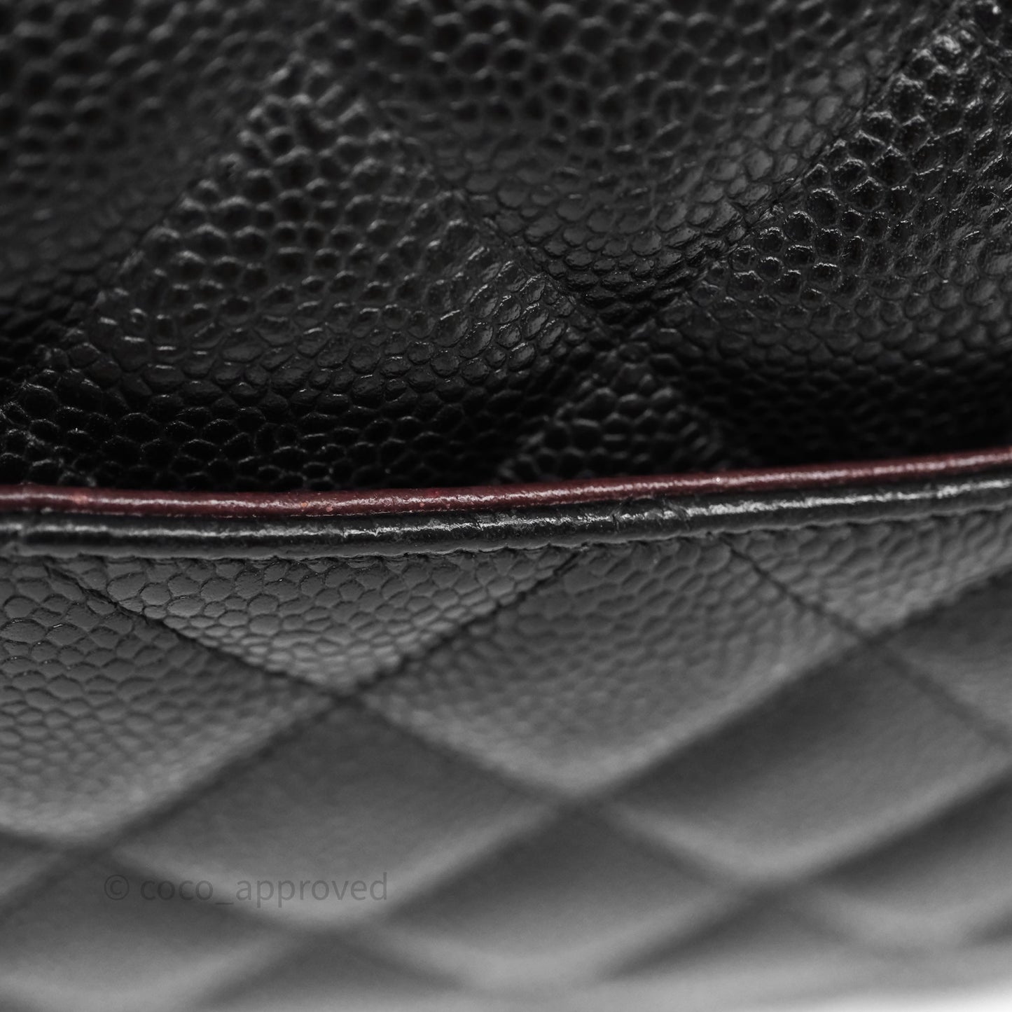 Chanel Jumbo Double Flap Black Caviar Silver Hardware⁣⁣