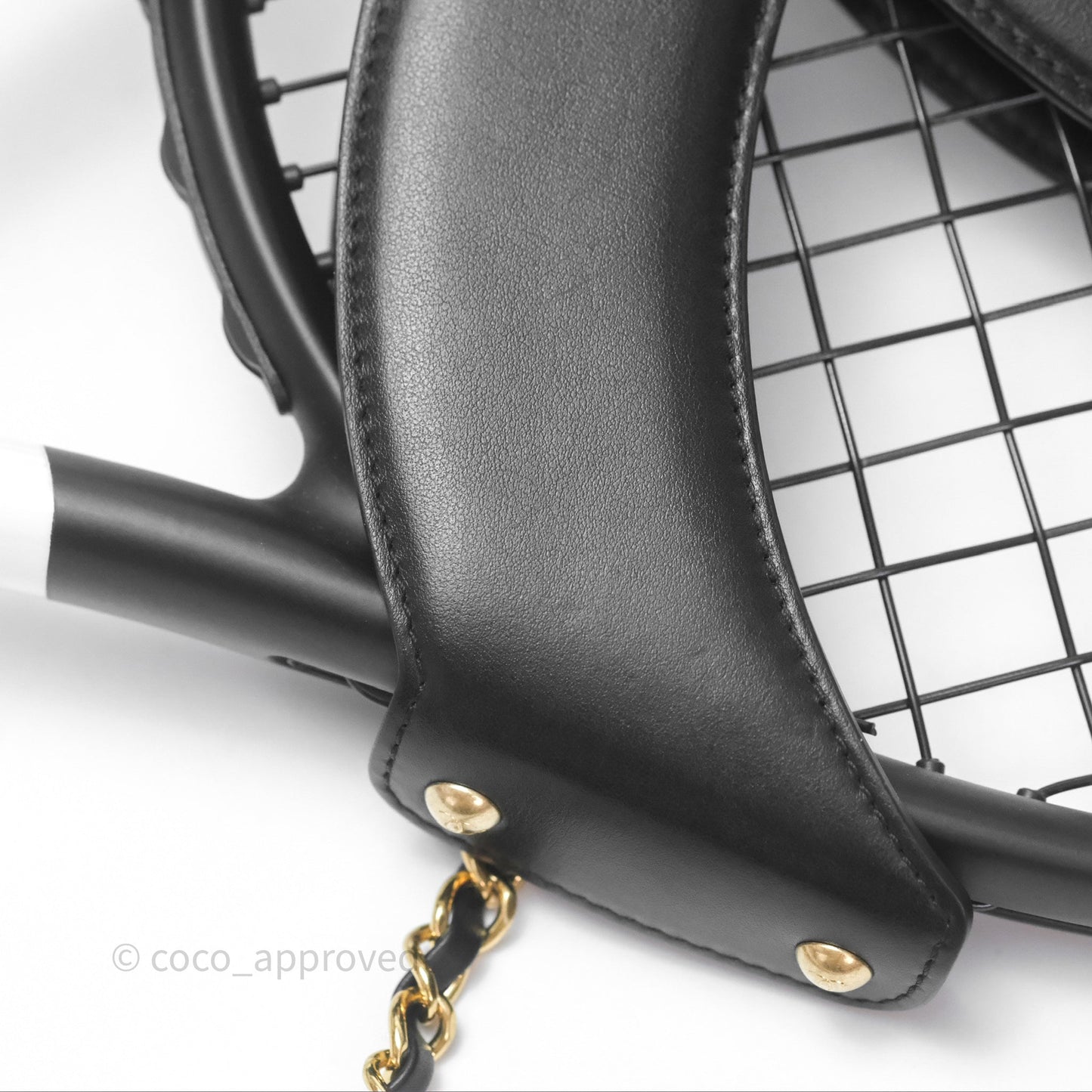 Chanel Tennis Racket with Black CC Case