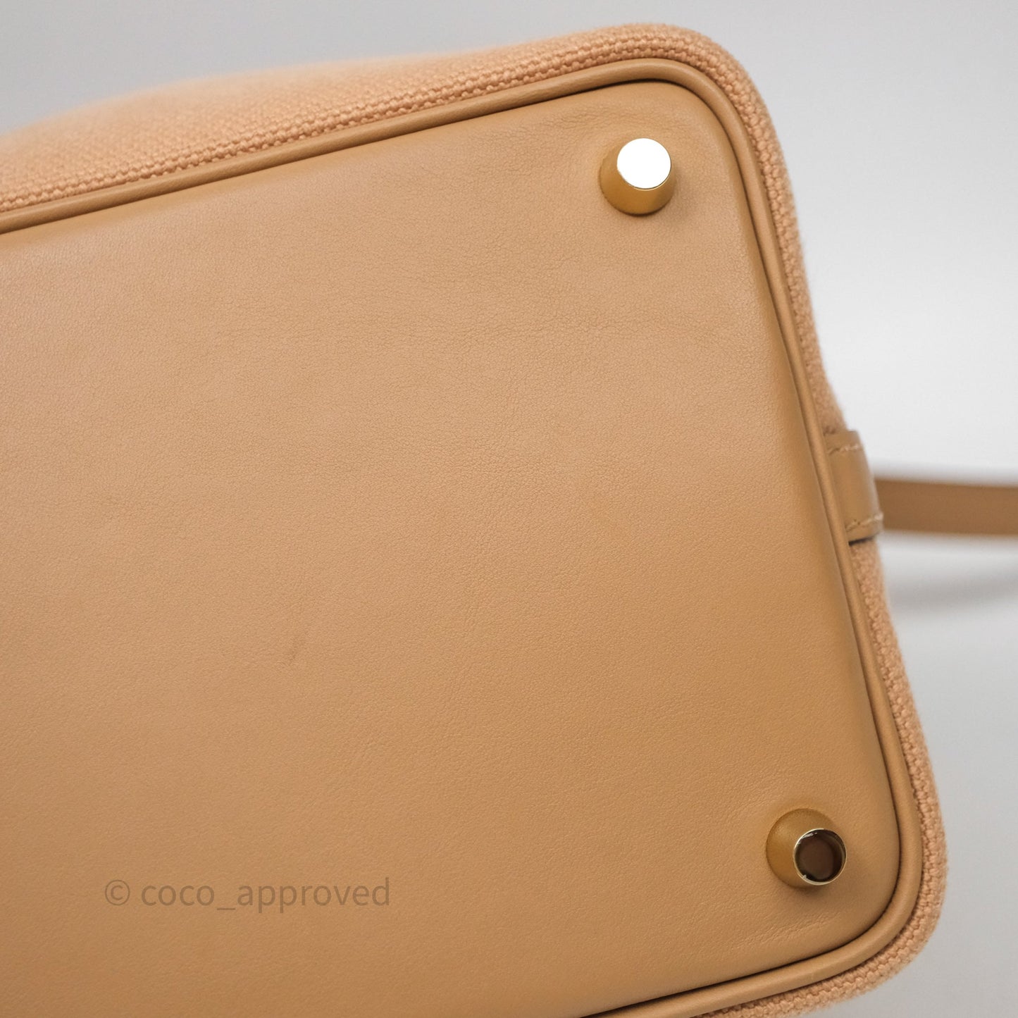 Hermes Picotin Lock 18 Cargo Pockets Chai 0M Goeland/Swift Gold Hardware
