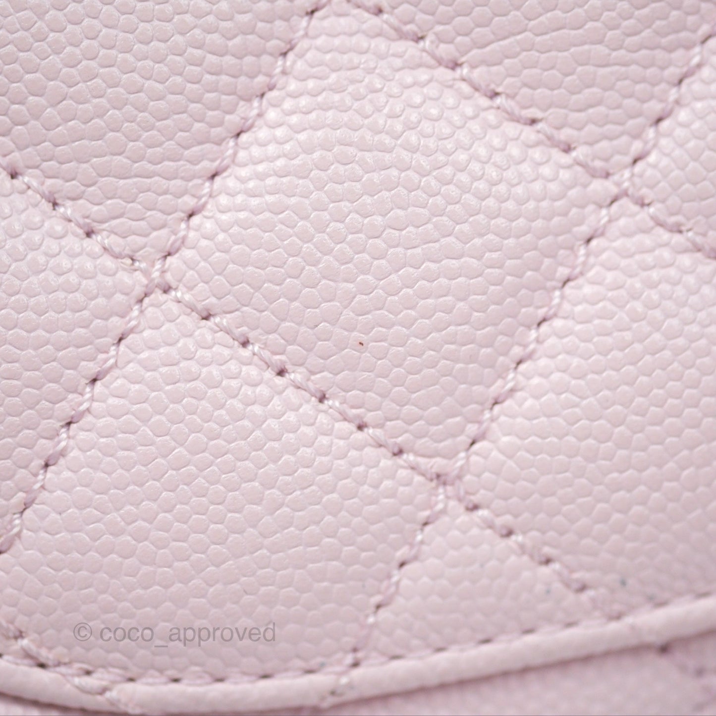 Chanel Small Coco Handle Light Pink Caviar Gold Hardware
