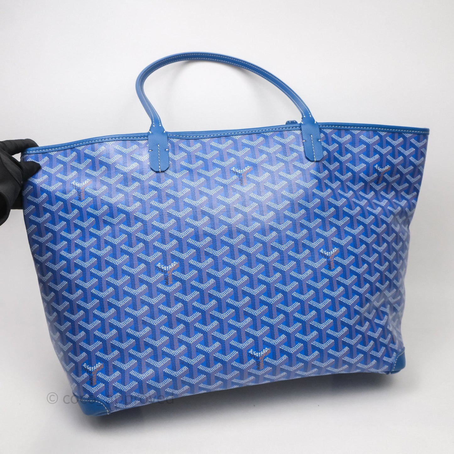 Goyard St Artois Tote MM ⁣⁣⁣⁣⁣⁣⁣⁣⁣⁣⁣⁣⁣⁣⁣⁣⁣⁣⁣⁣Blue Canvas