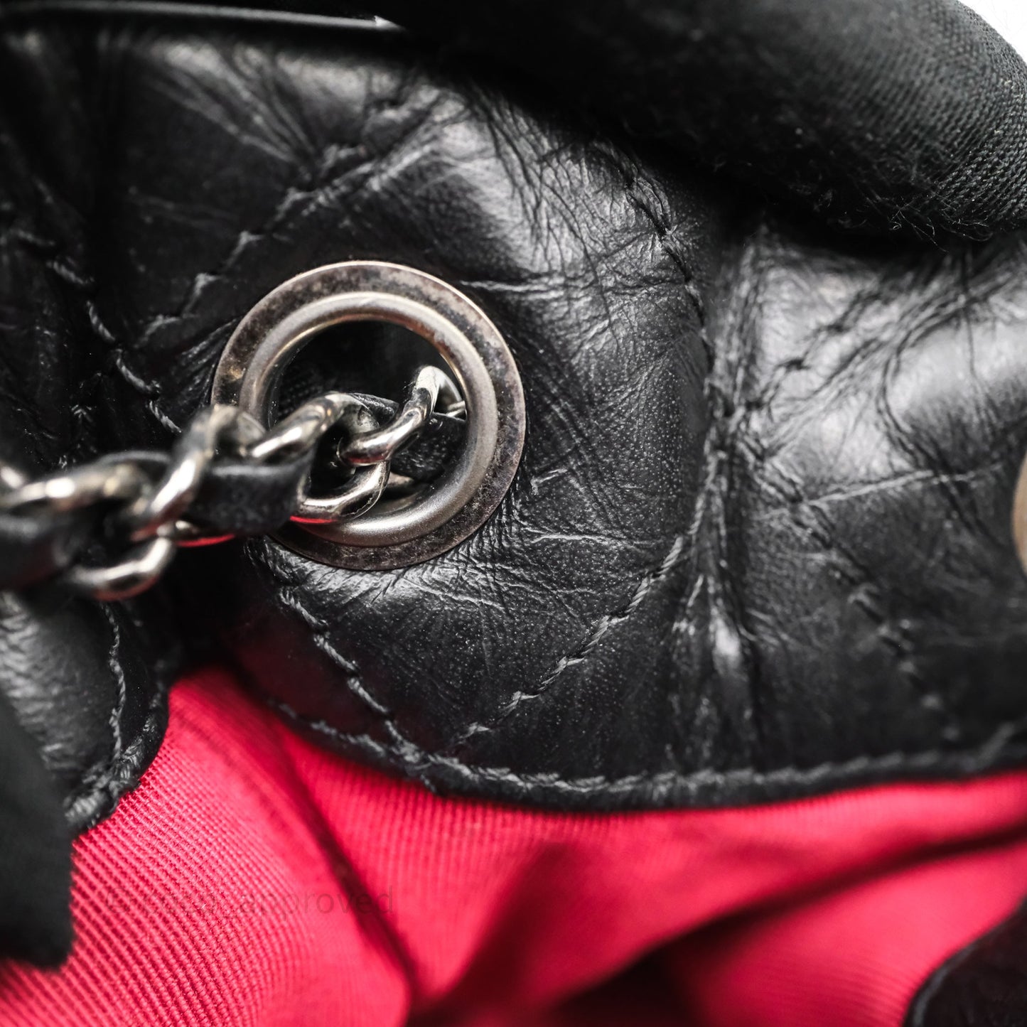 Chanel Small Gabrielle Backpack Black Aged Calfskin