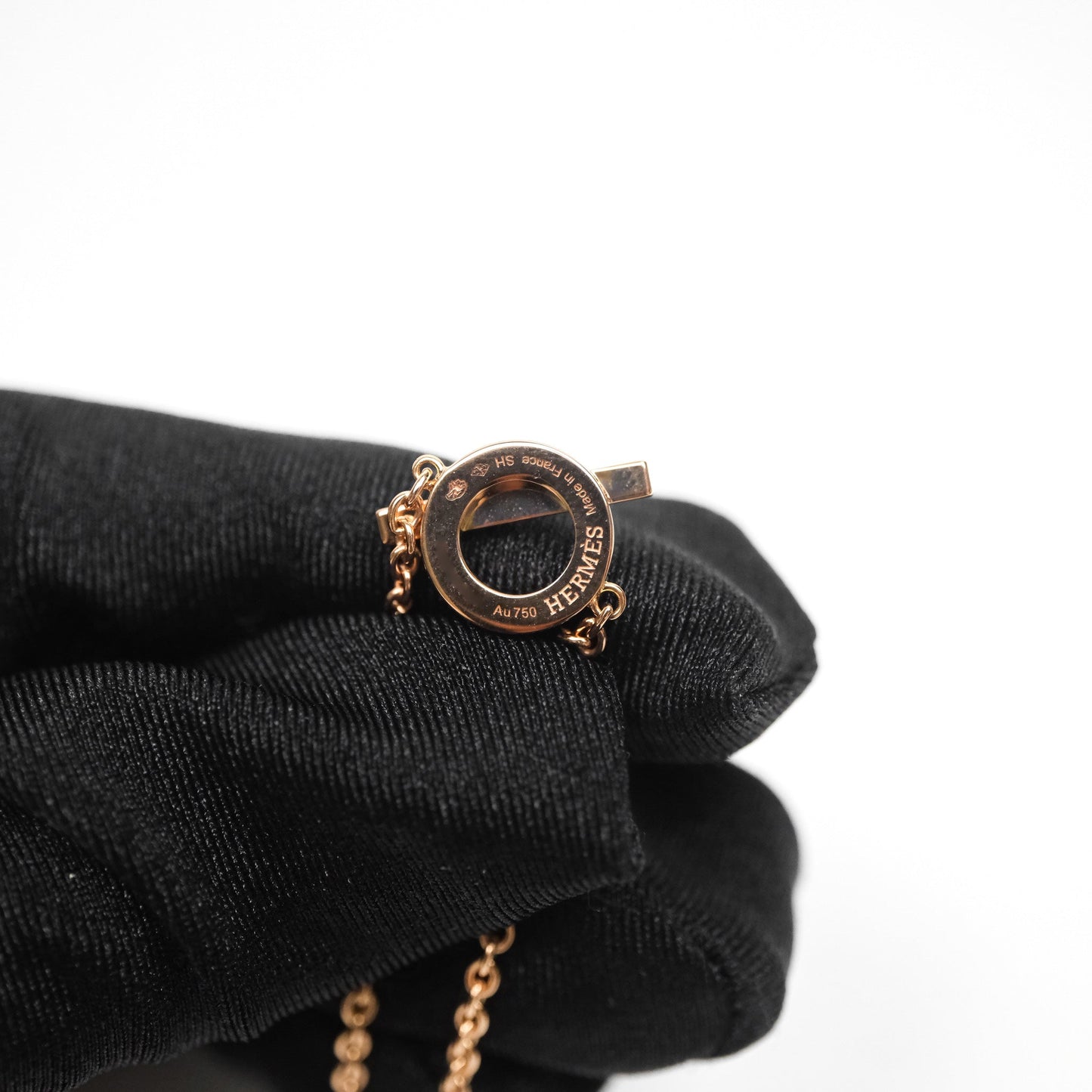 Hermès Finesse Bracelet Rose Gold