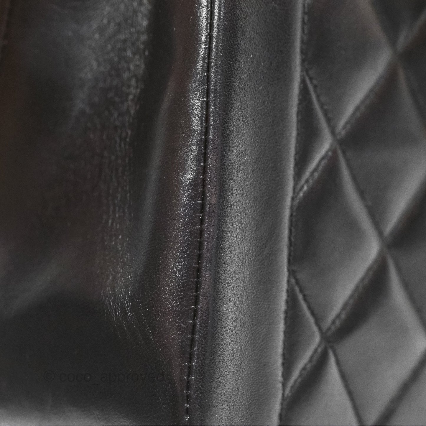 Chanel Vintage Quilted Medium Classic Diana Flap Bag Black Lambskin 24K Gold Hardware