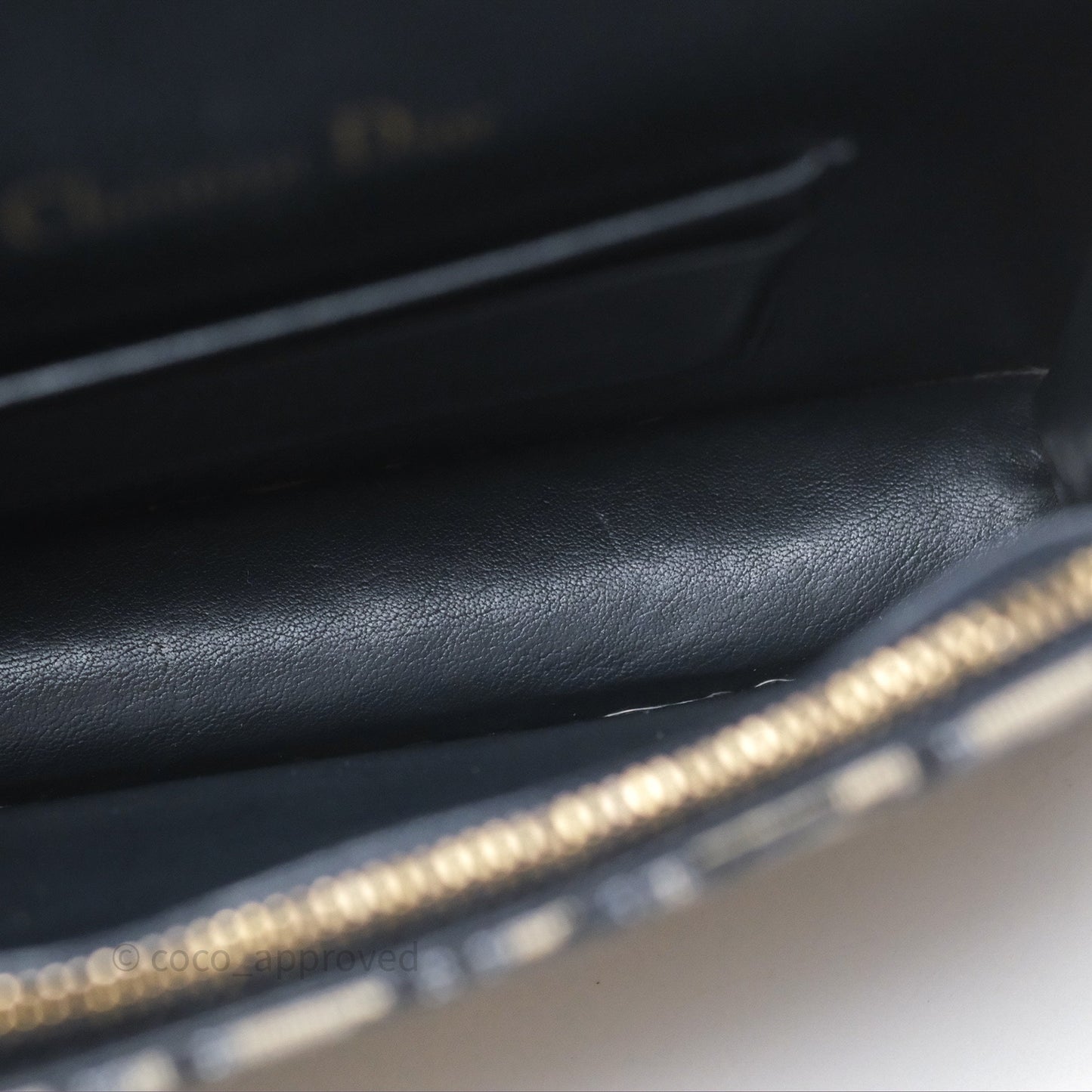 Christian Dior Blue Dior Oblique Jacquard Saddle Belt Pouch