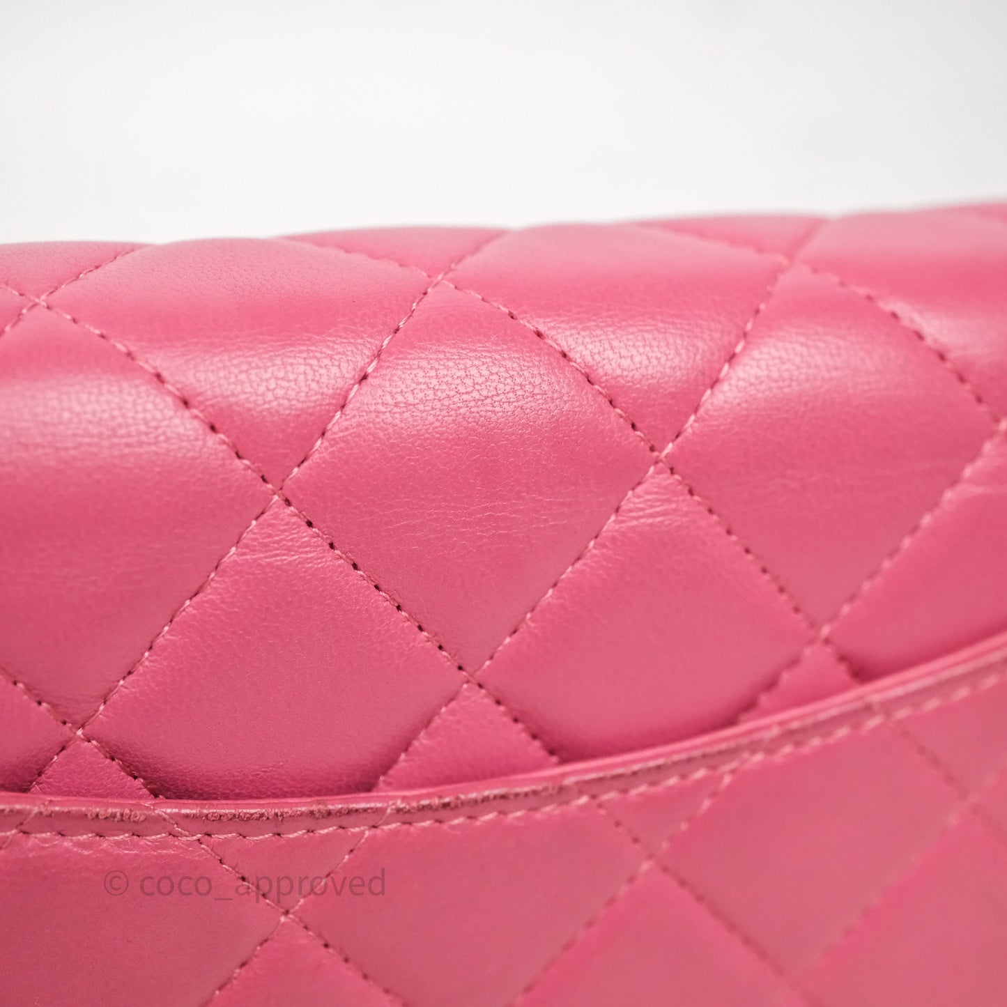 Chanel Quilted Classic WOC Pink Lambskin Gold Hardware