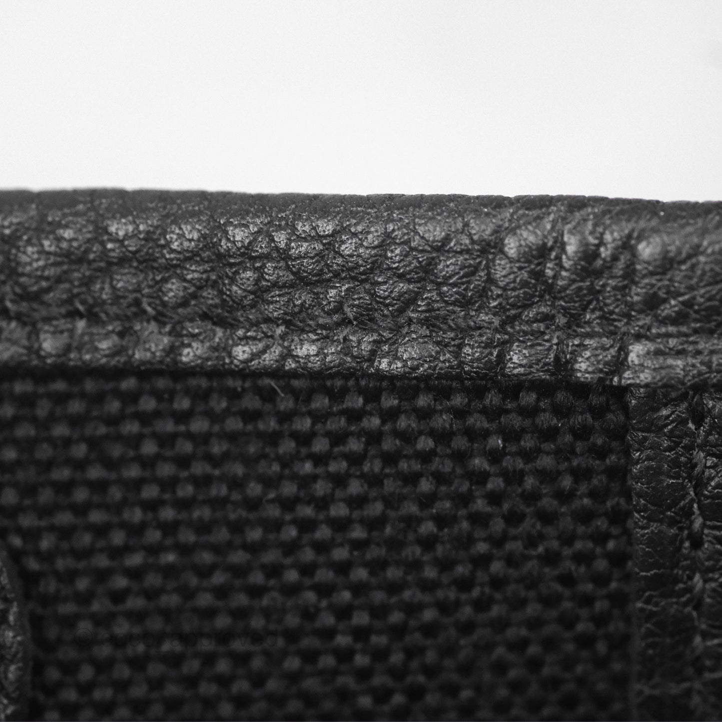 Hermès Garden Party 36 Noir 89 Canvas