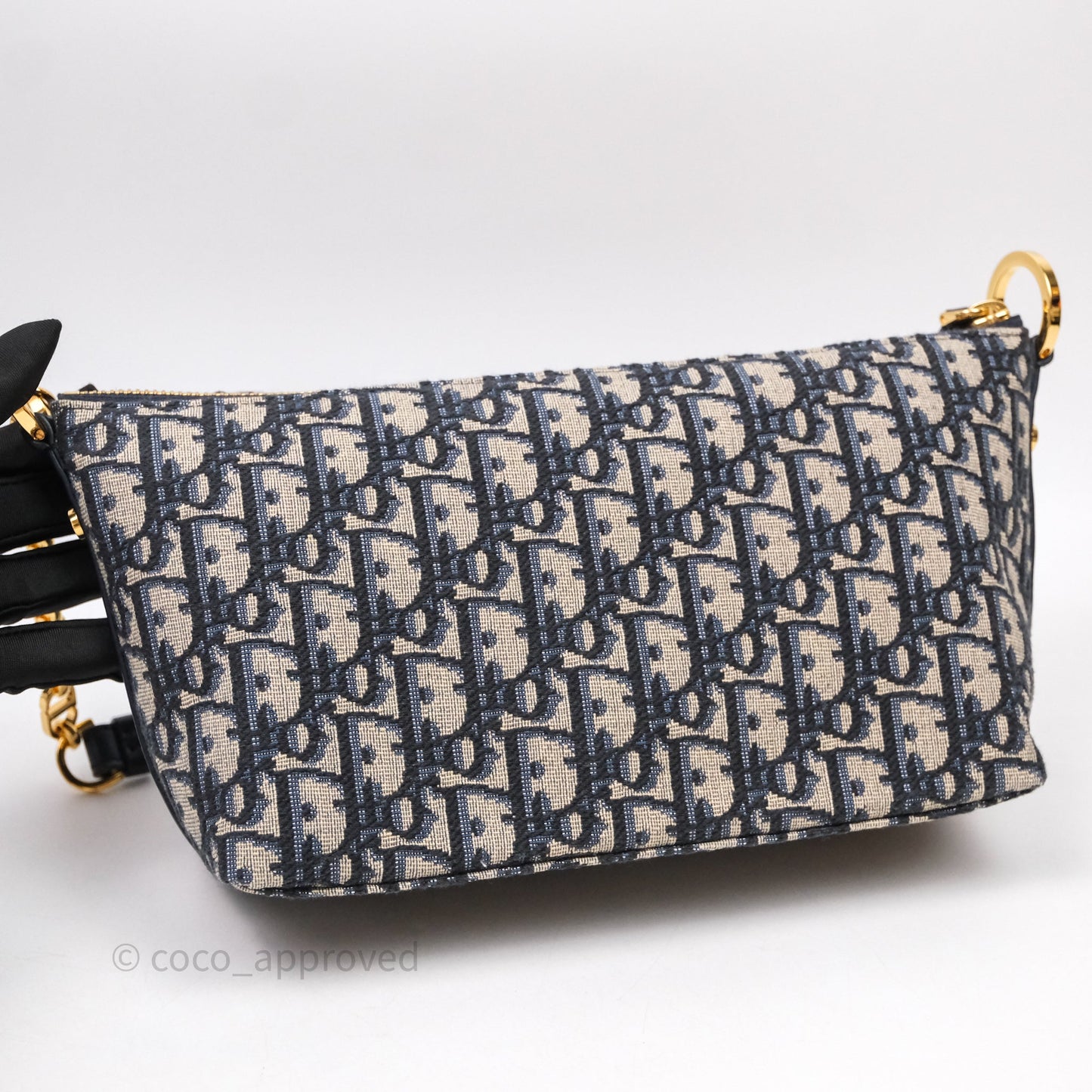 Christian Dior Oblique Star Chain Hobo Bag