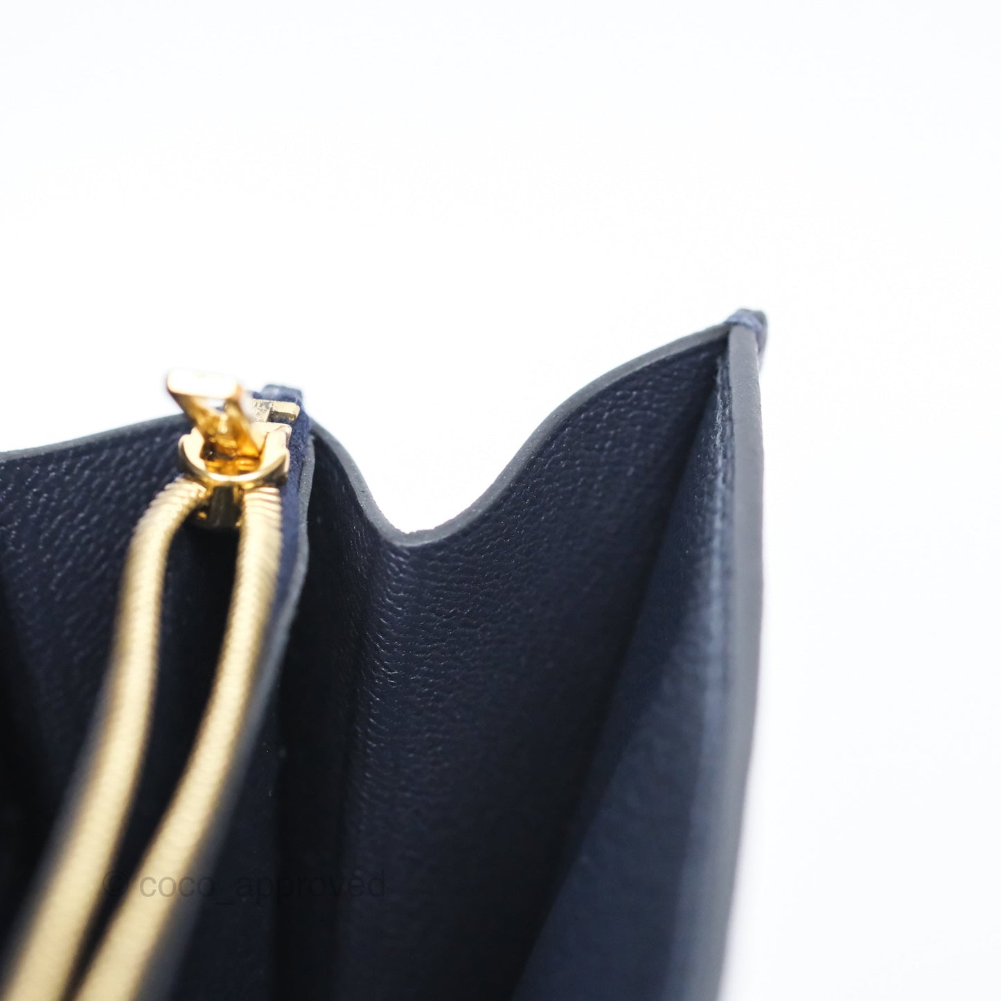 Hermès Constance Long To Go Wallet Blue Nuit 2Z Evercolor Gold Hardware