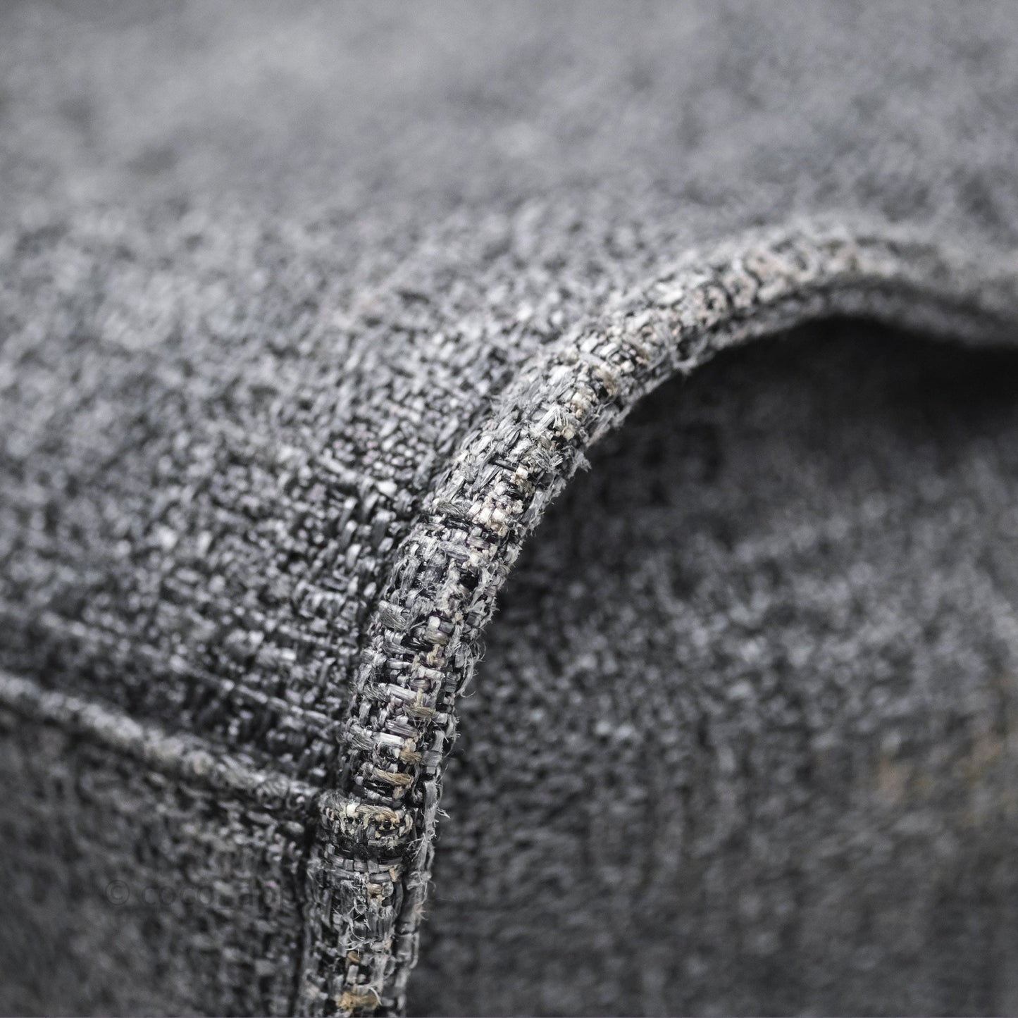 Chanel Medium Deauville Charcoal Grey Canvas