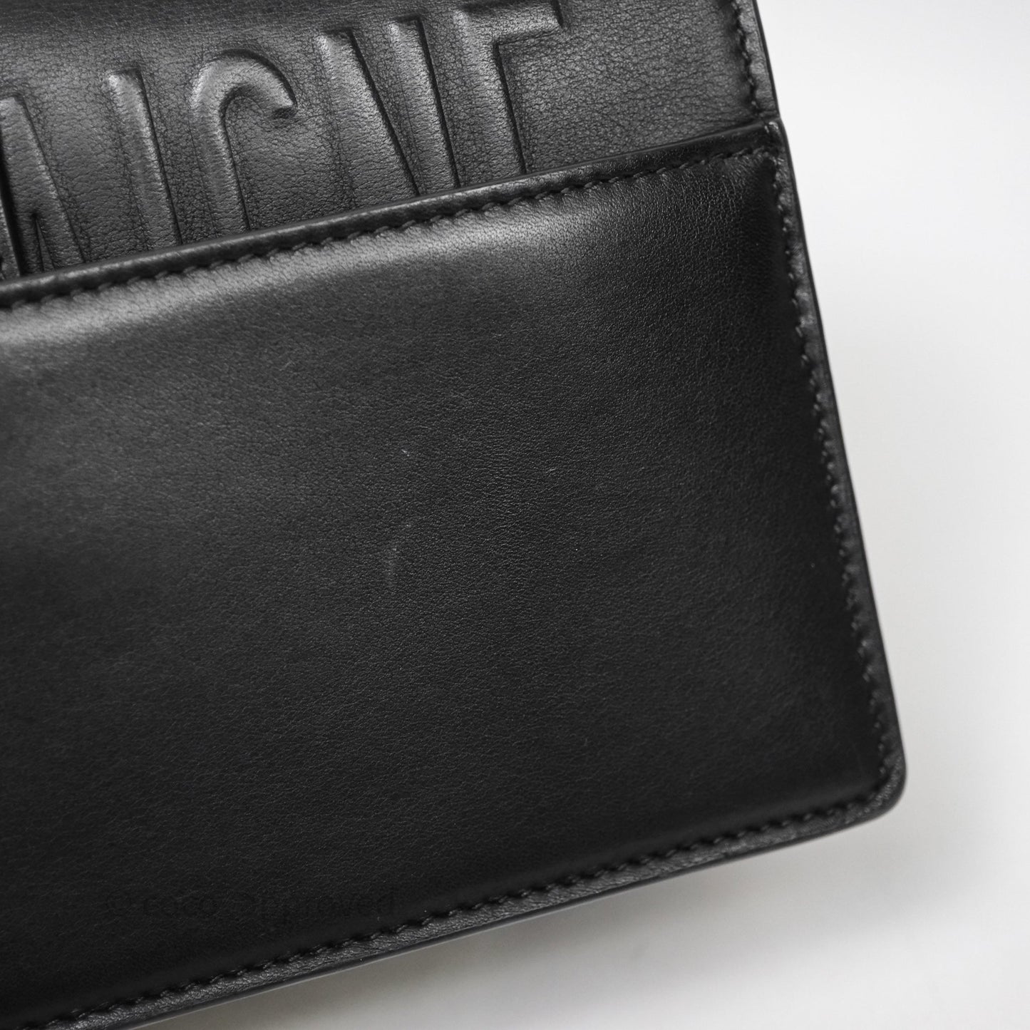 Christian Dior 30 Montaigne East-West Chain Bag Black