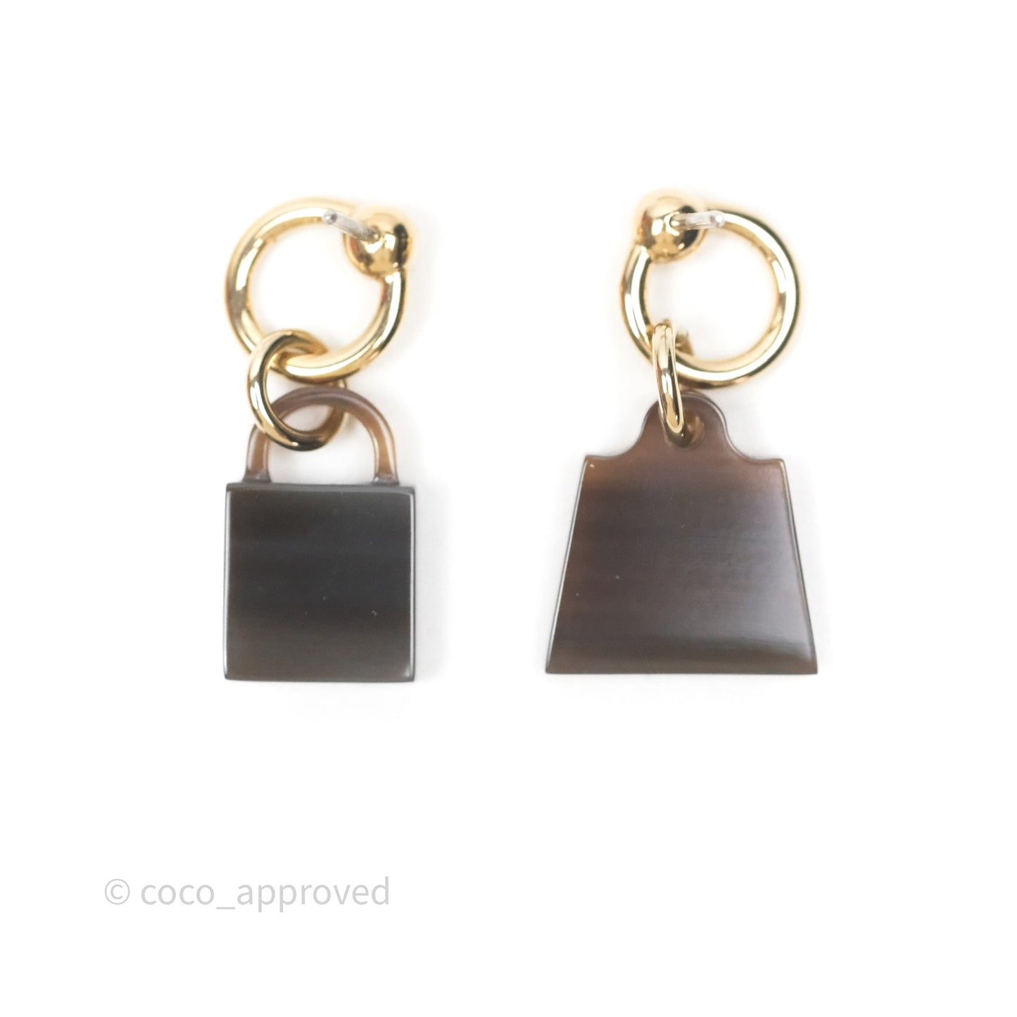 Hermès Fusion Amulette Maroquinier Earrings