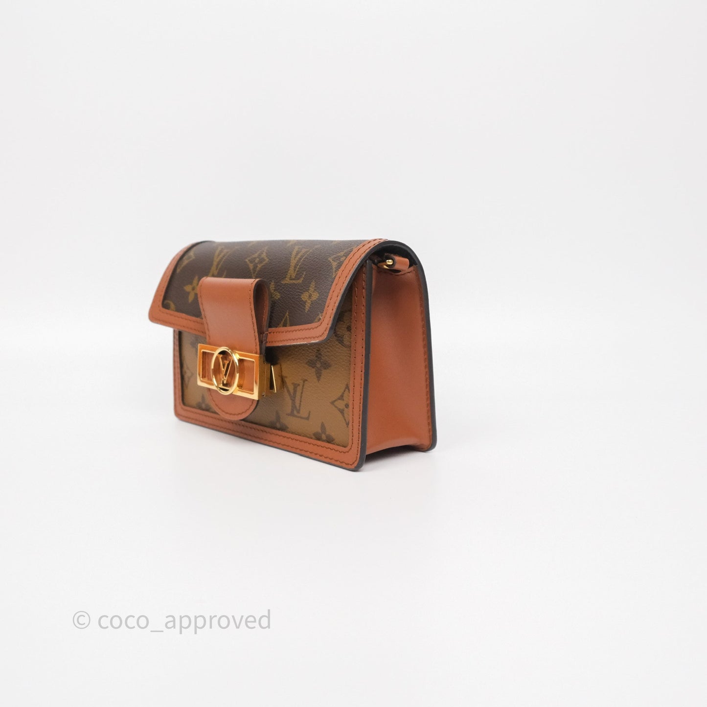 Louis Vuitton Chain Wallet Dauphine Monogram Reverse