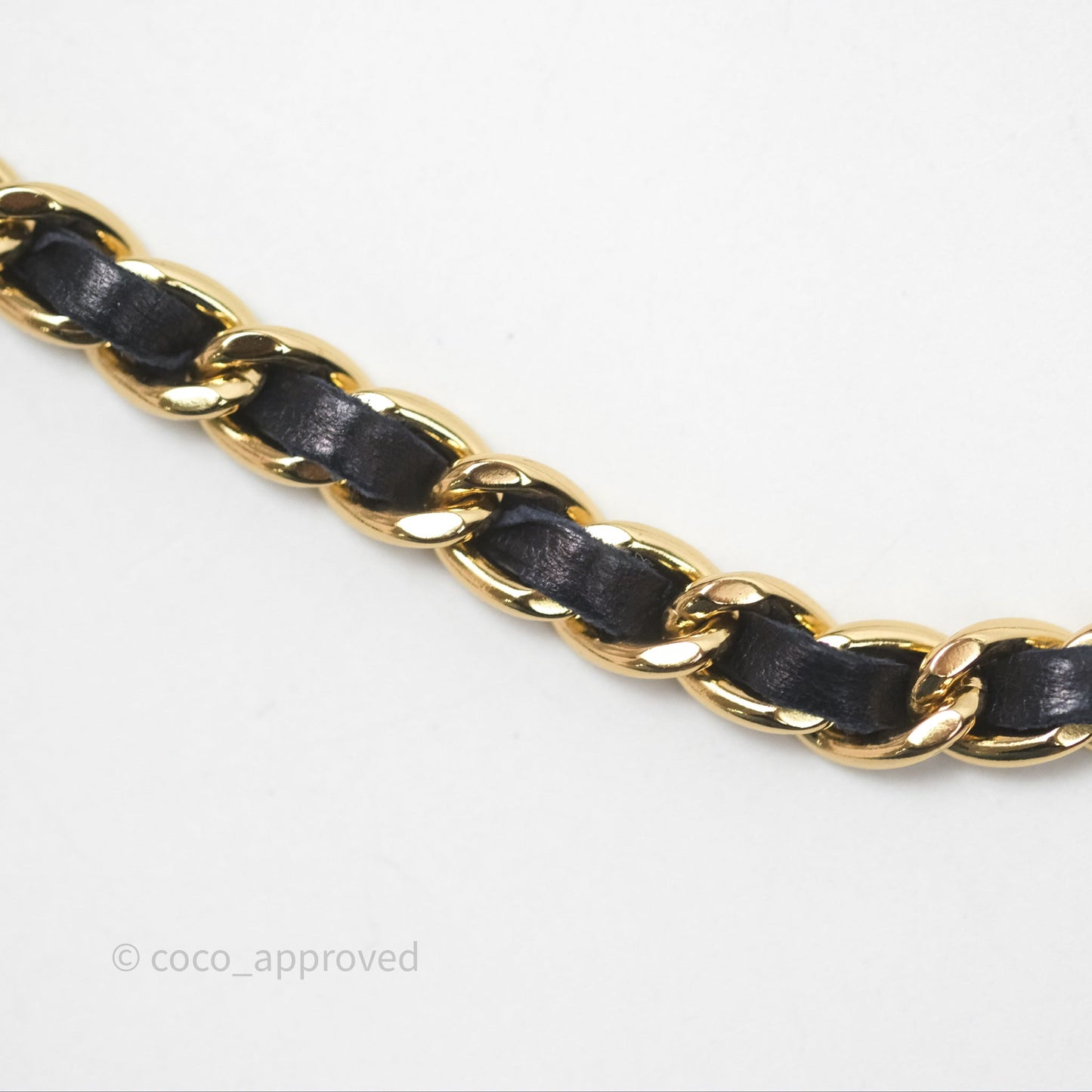 Chanel Golden Class Wallet on Chain WOC Navy Lambskin Gold Hardware