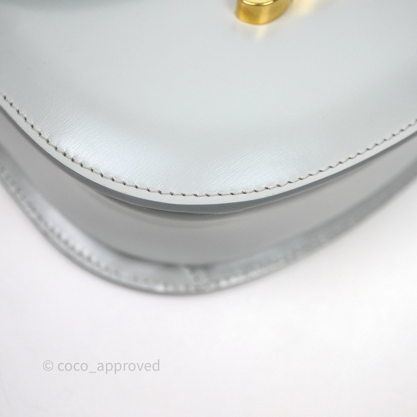 Celine Teen Besace Light Blue Shiny Calfskin
