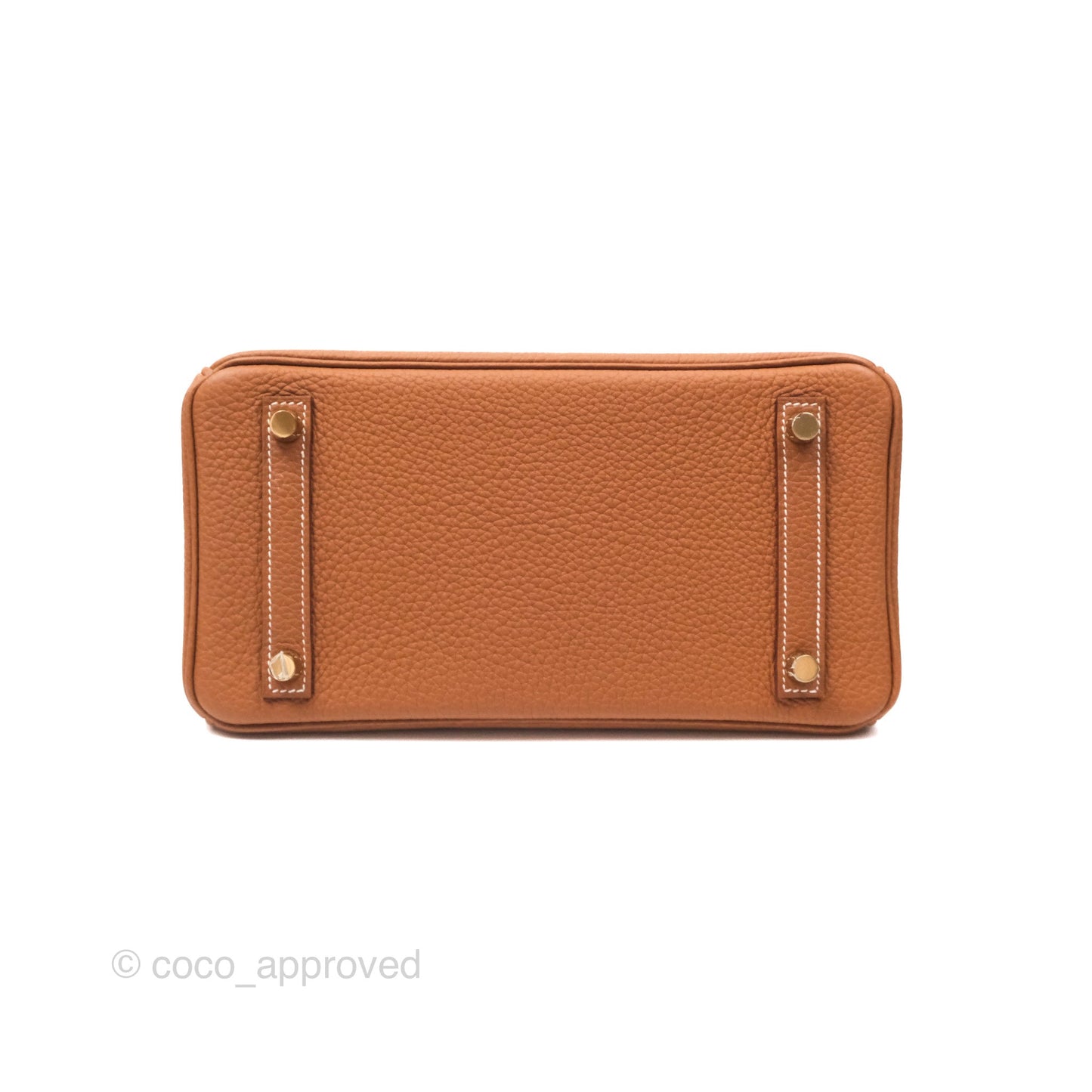 Hermes Retourne Birkin 25 Gold 37 Togo Gold Hardware