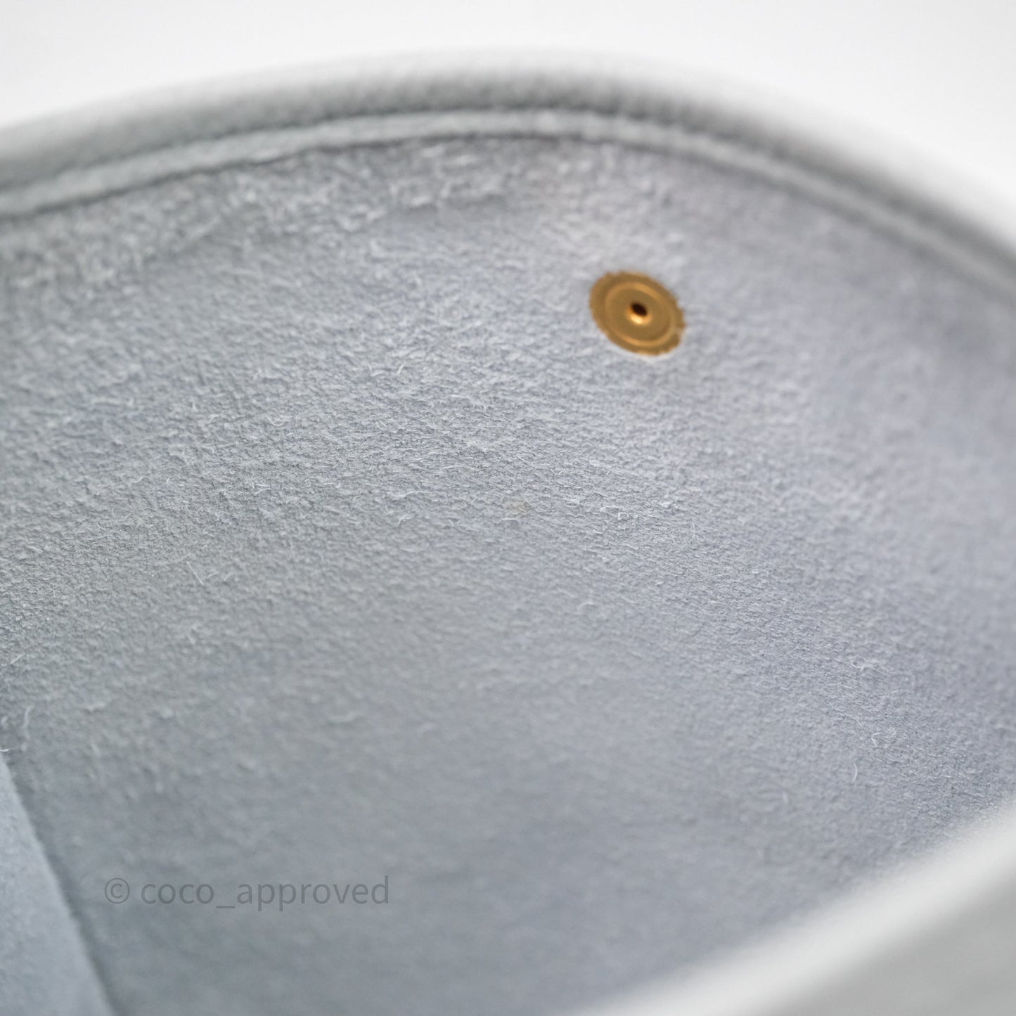 Hermès Mini Evelyne 16 Bleu Pale 08 Clemence Gold Hardware