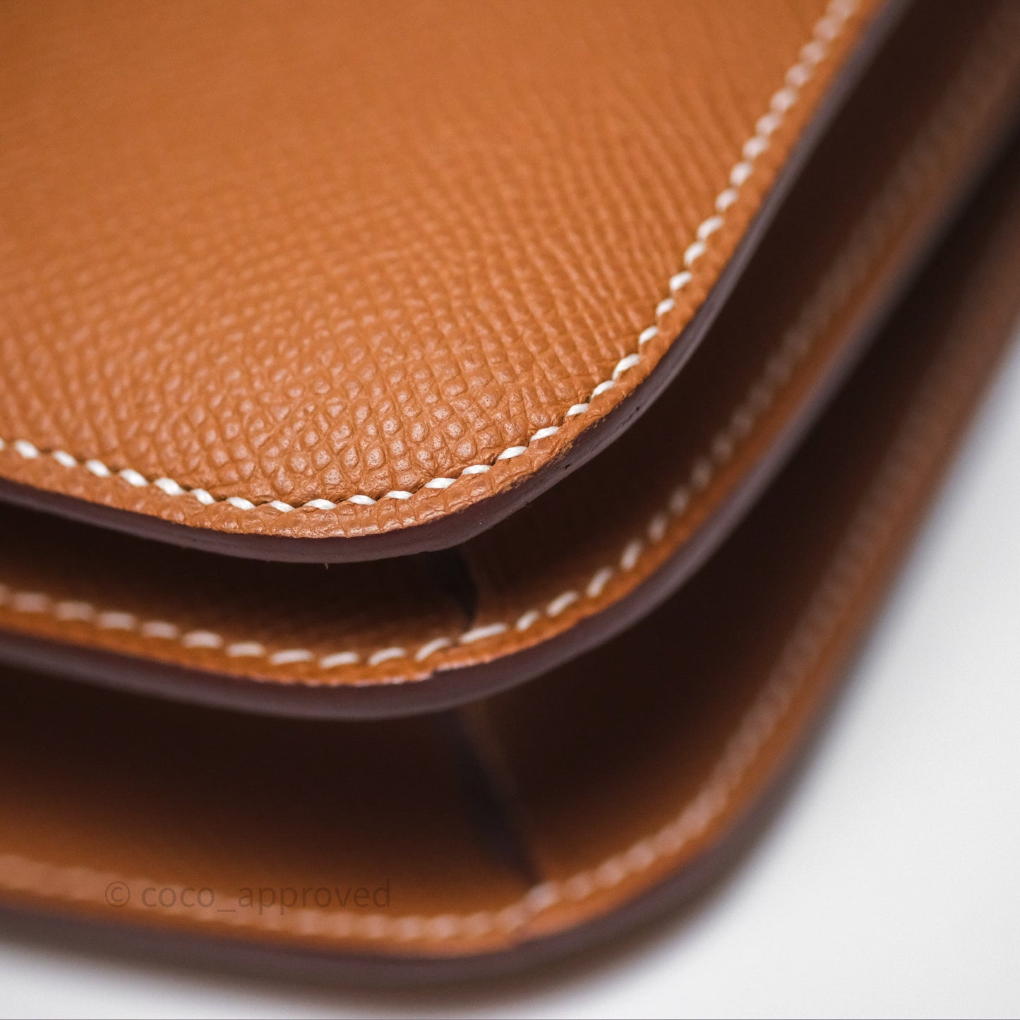 Hermès Constance Mini 18 Gold Epsom Palladium Hardware