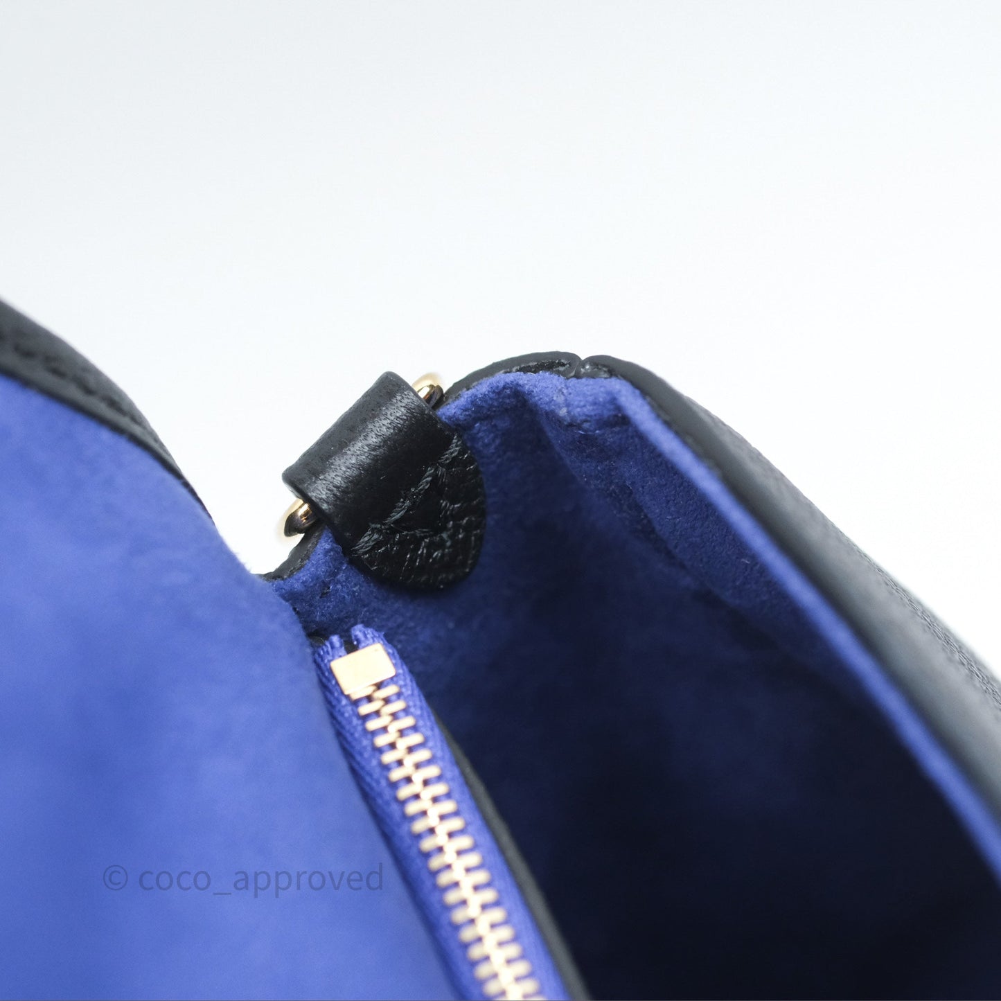 Louis Vuitton Diane Bag Black Monogram Empreinte Leather Gold Hardware